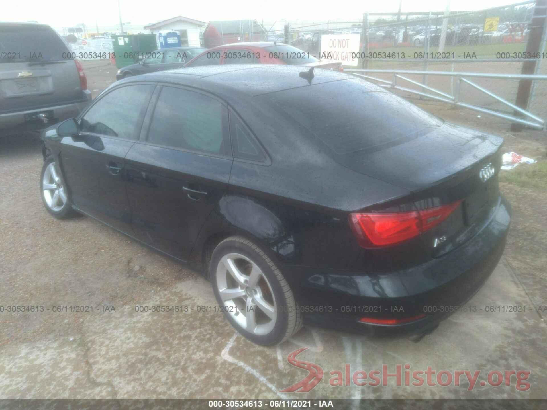 WAUA7GFF4G1111981 2016 AUDI A3