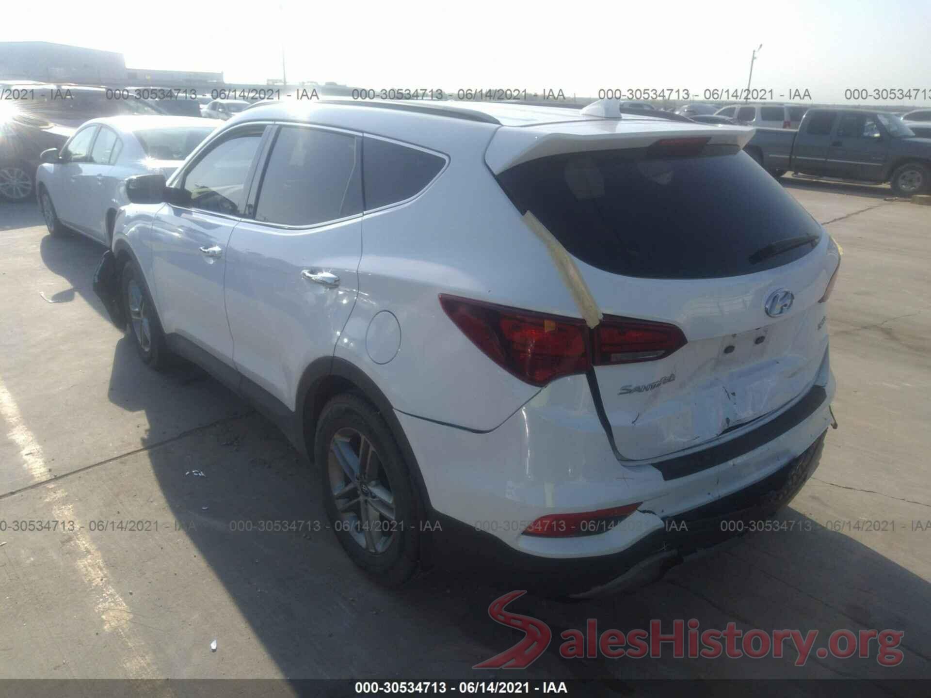 5NMZU3LB4JH103742 2018 HYUNDAI SANTA FE SPORT