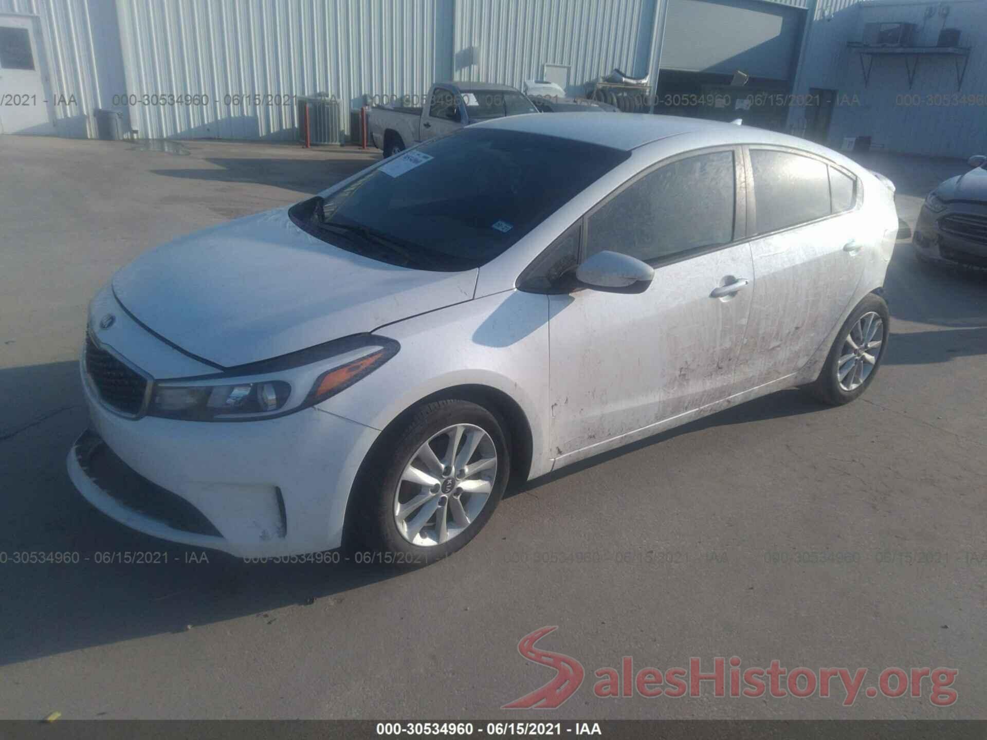 3KPFL4A78HE018480 2017 KIA FORTE