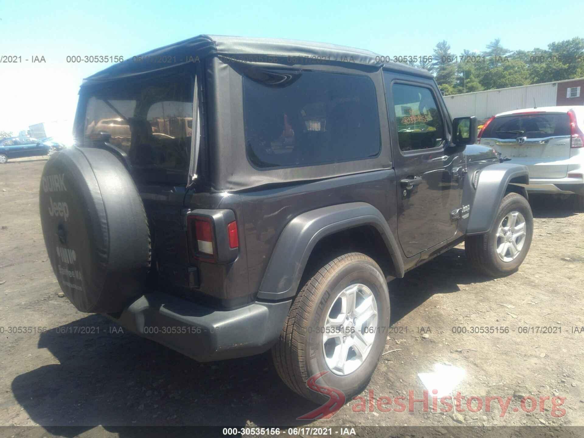 1C4GJXAN0KW509410 2019 JEEP WRANGLER