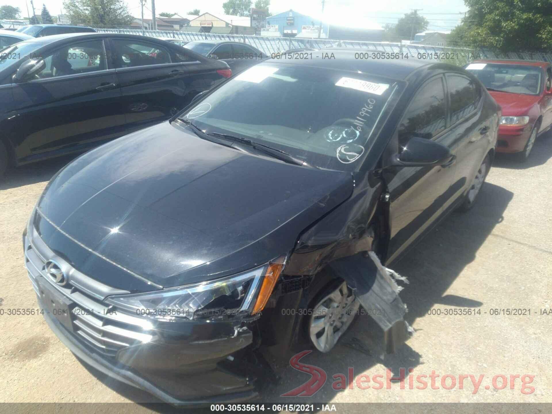 5NPD74LF3KH430535 2019 HYUNDAI ELANTRA