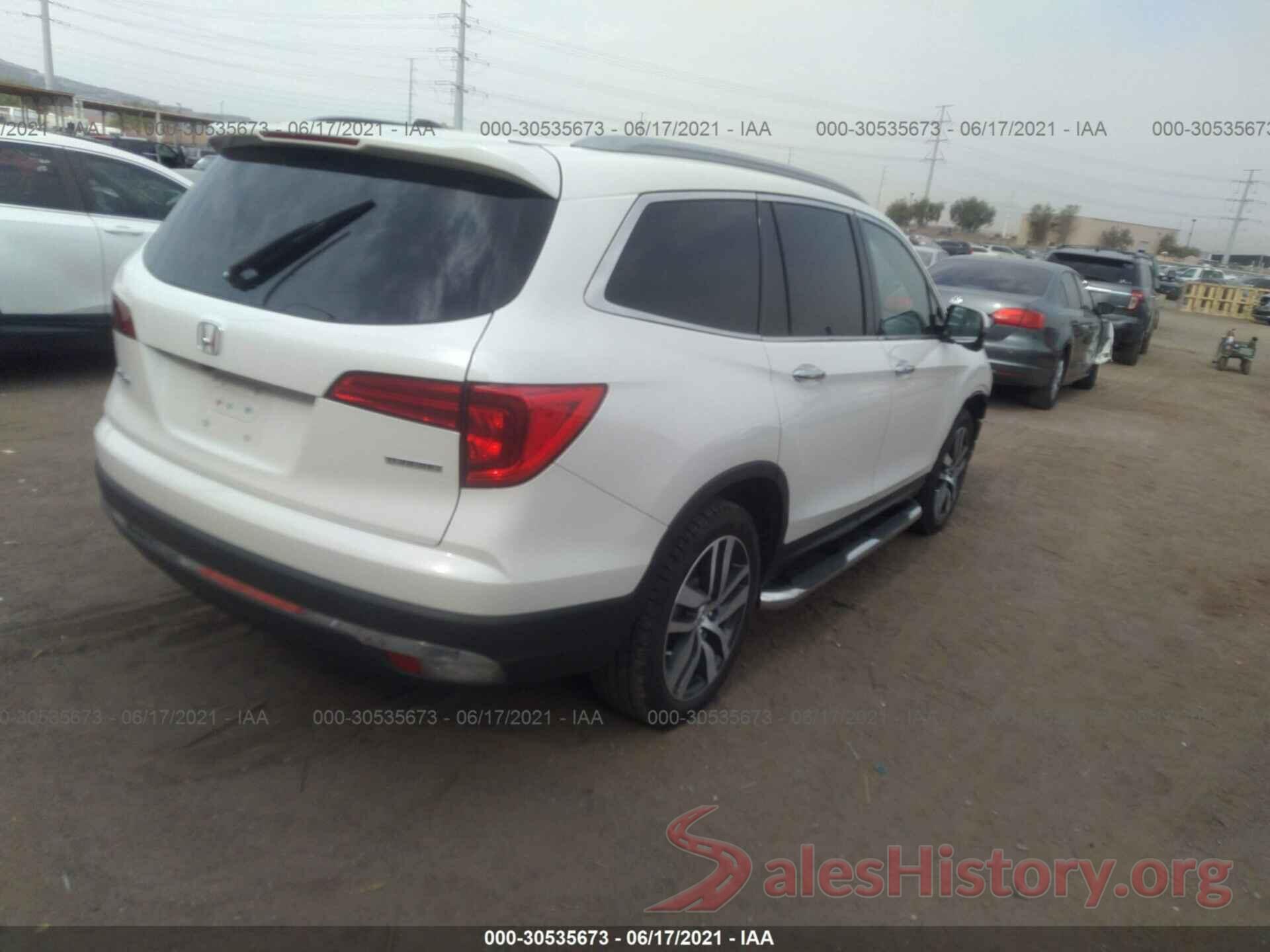 5FNYF5H97JB008620 2018 HONDA PILOT