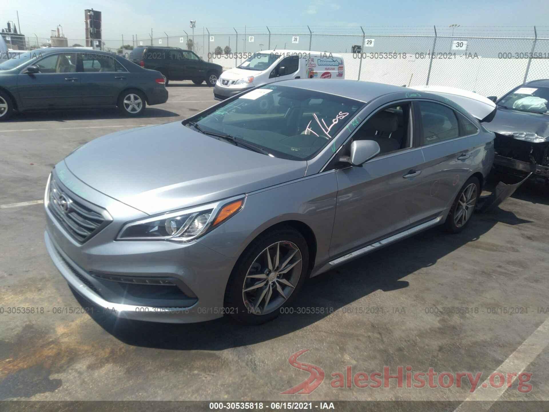 5NPE34ABXHH494676 2017 HYUNDAI SONATA