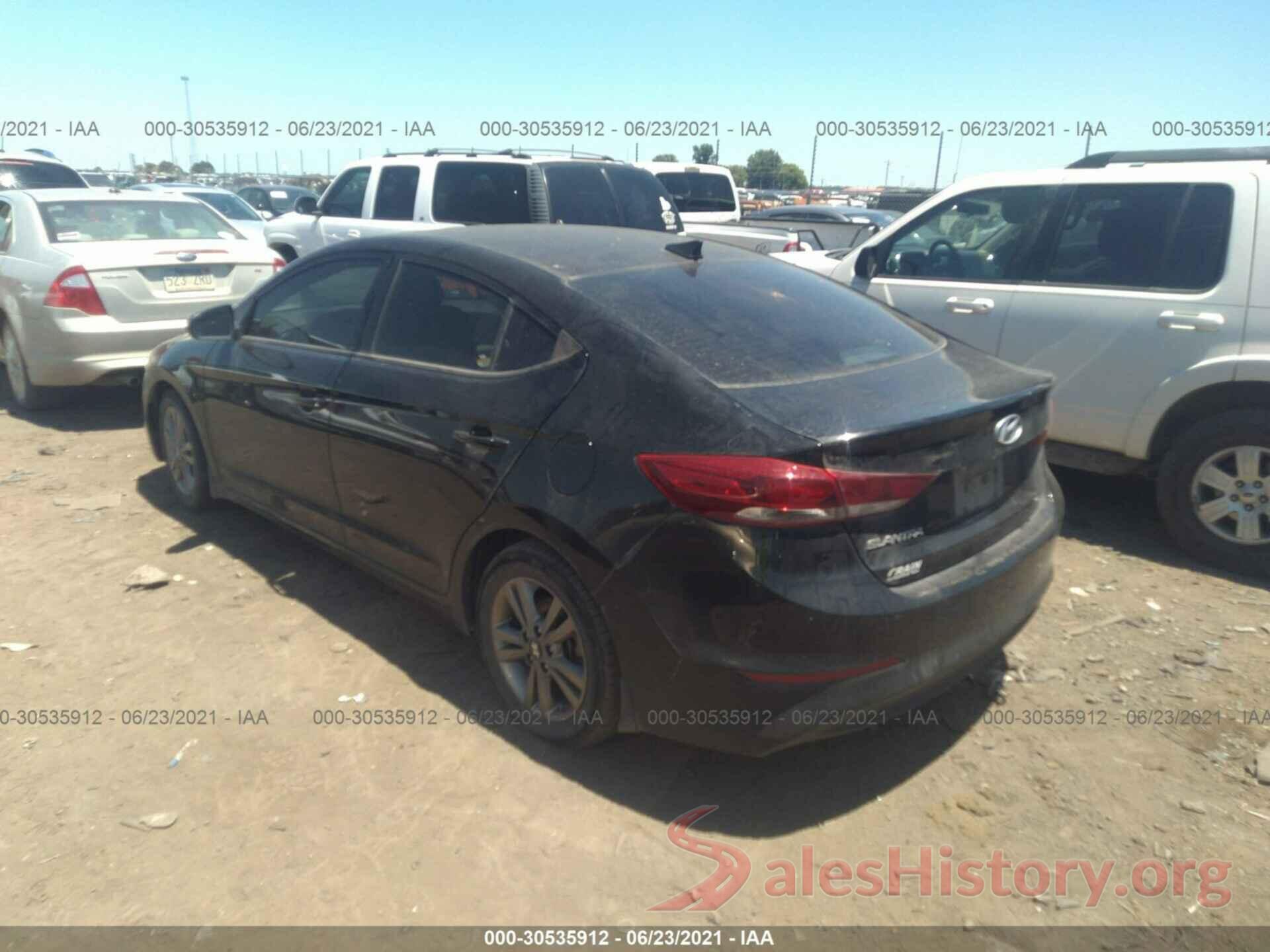 5NPD84LF0JH270643 2018 HYUNDAI ELANTRA