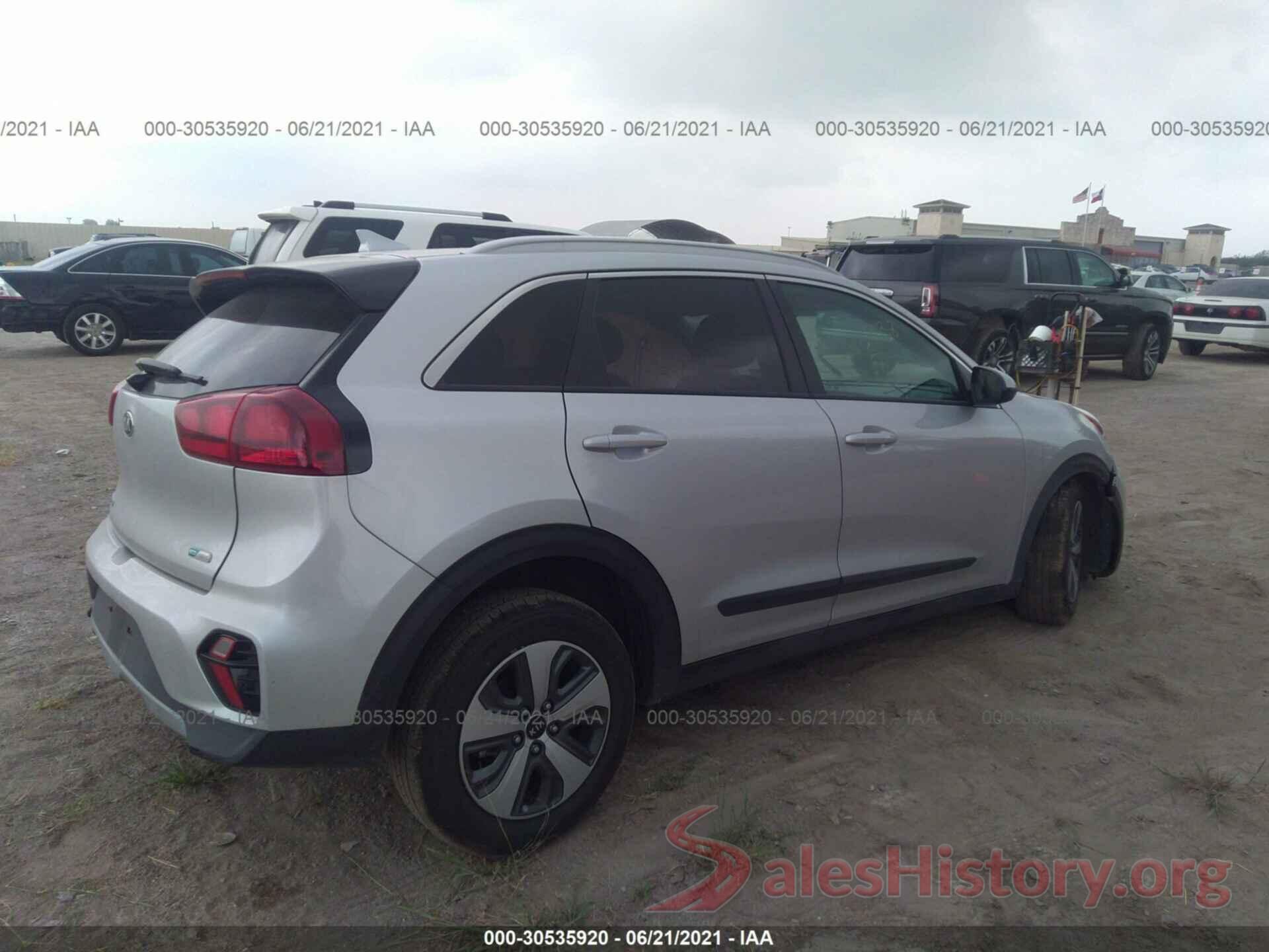 KNDCB3LC3L5395538 2020 KIA NIRO