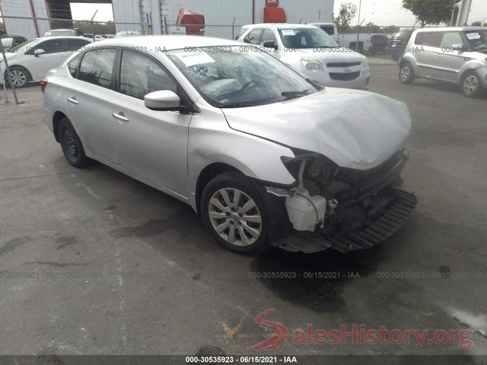 3N1AB7AP0HY385826 2017 NISSAN SENTRA