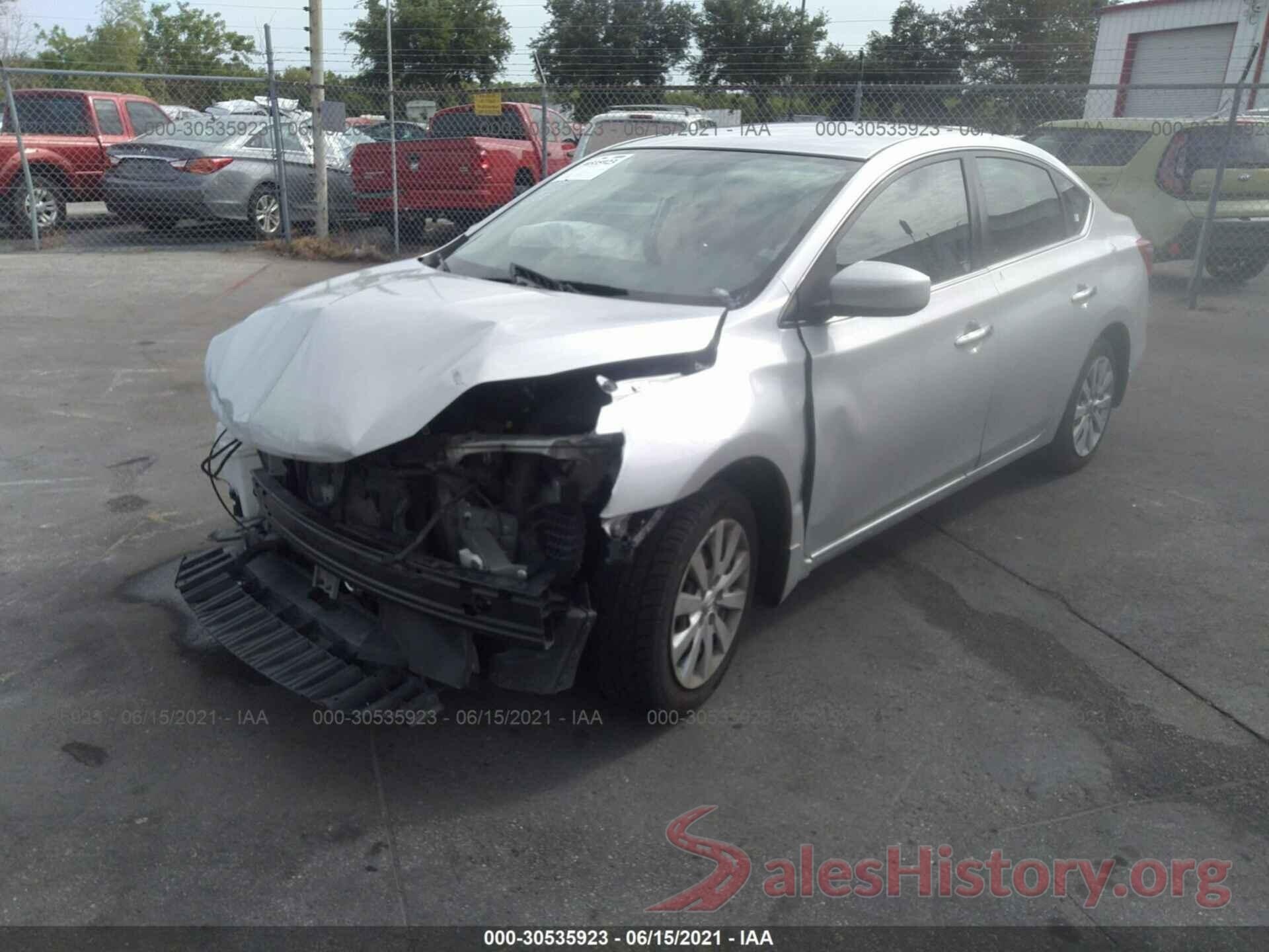 3N1AB7AP0HY385826 2017 NISSAN SENTRA