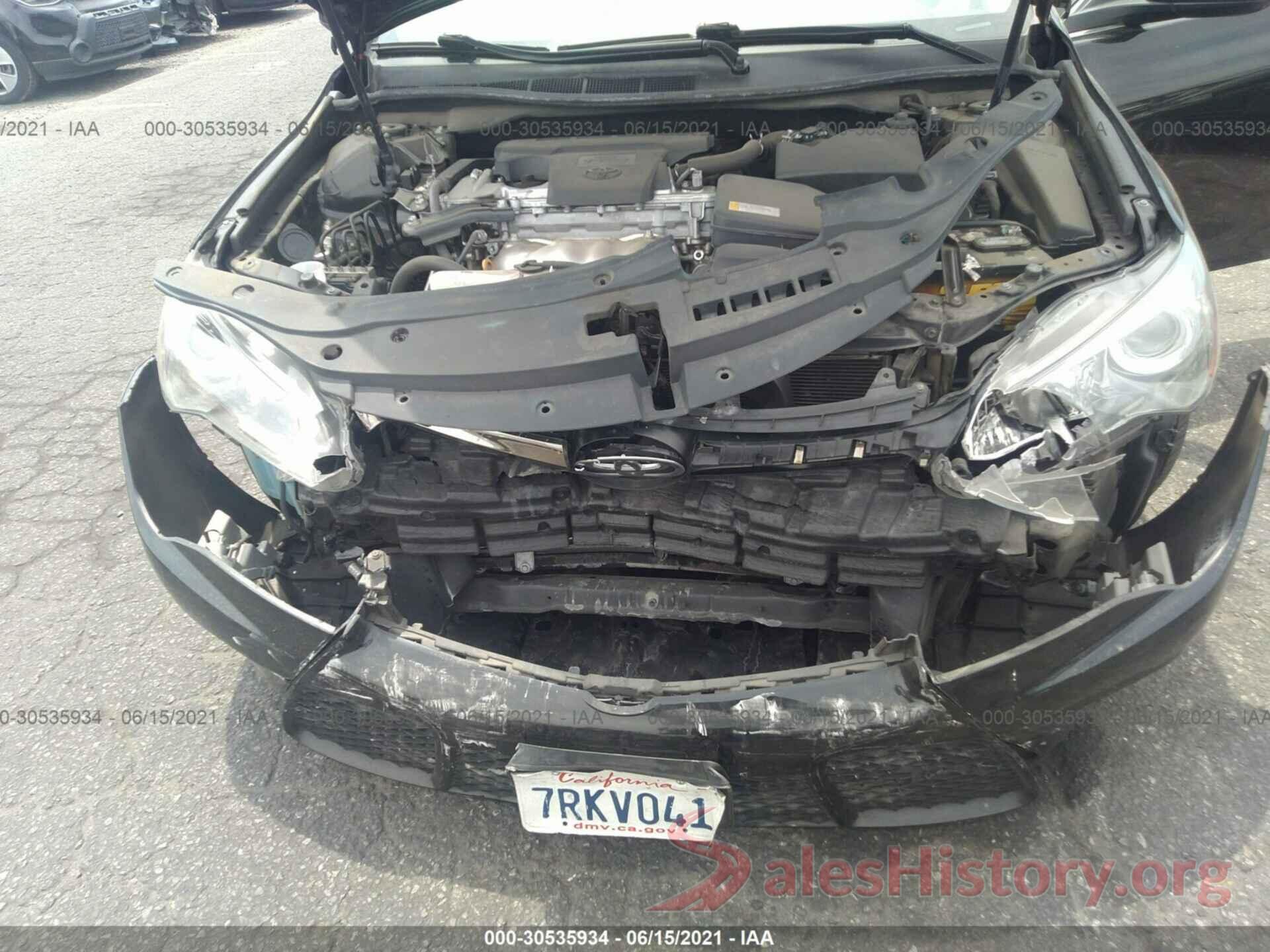 4T1BF1FK0GU571055 2016 TOYOTA CAMRY