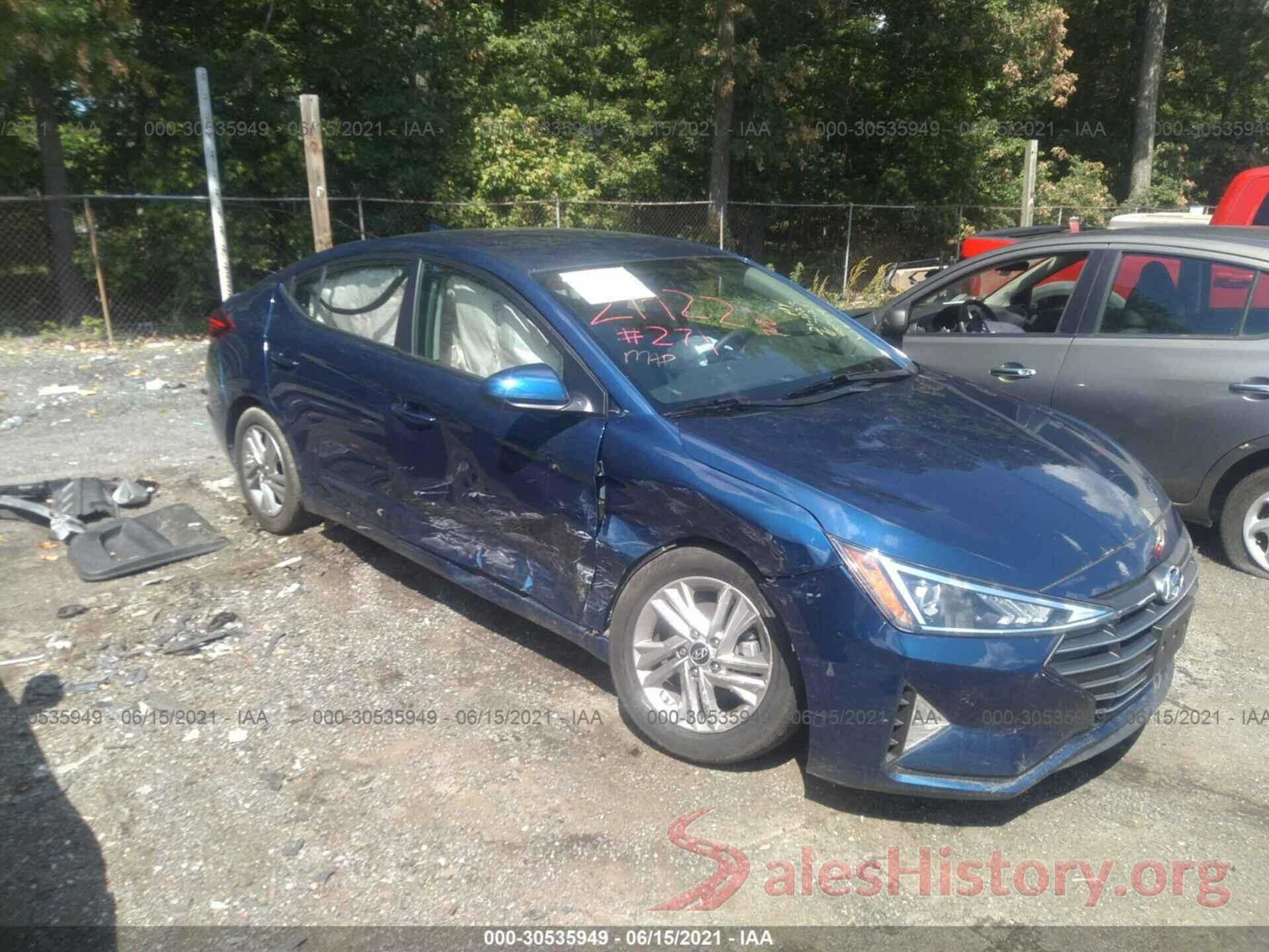 5NPD84LF2KH451308 2019 HYUNDAI ELANTRA