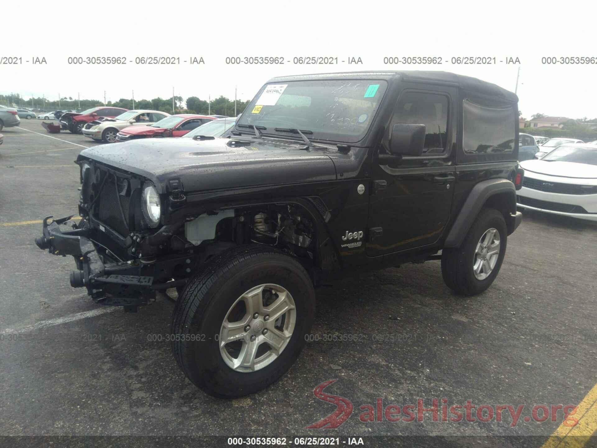 1C4GJXAN2LW227738 2020 JEEP WRANGLER