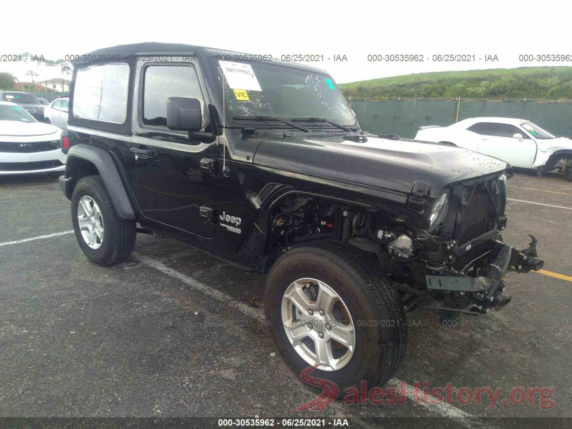 1C4GJXAN2LW227738 2020 JEEP WRANGLER