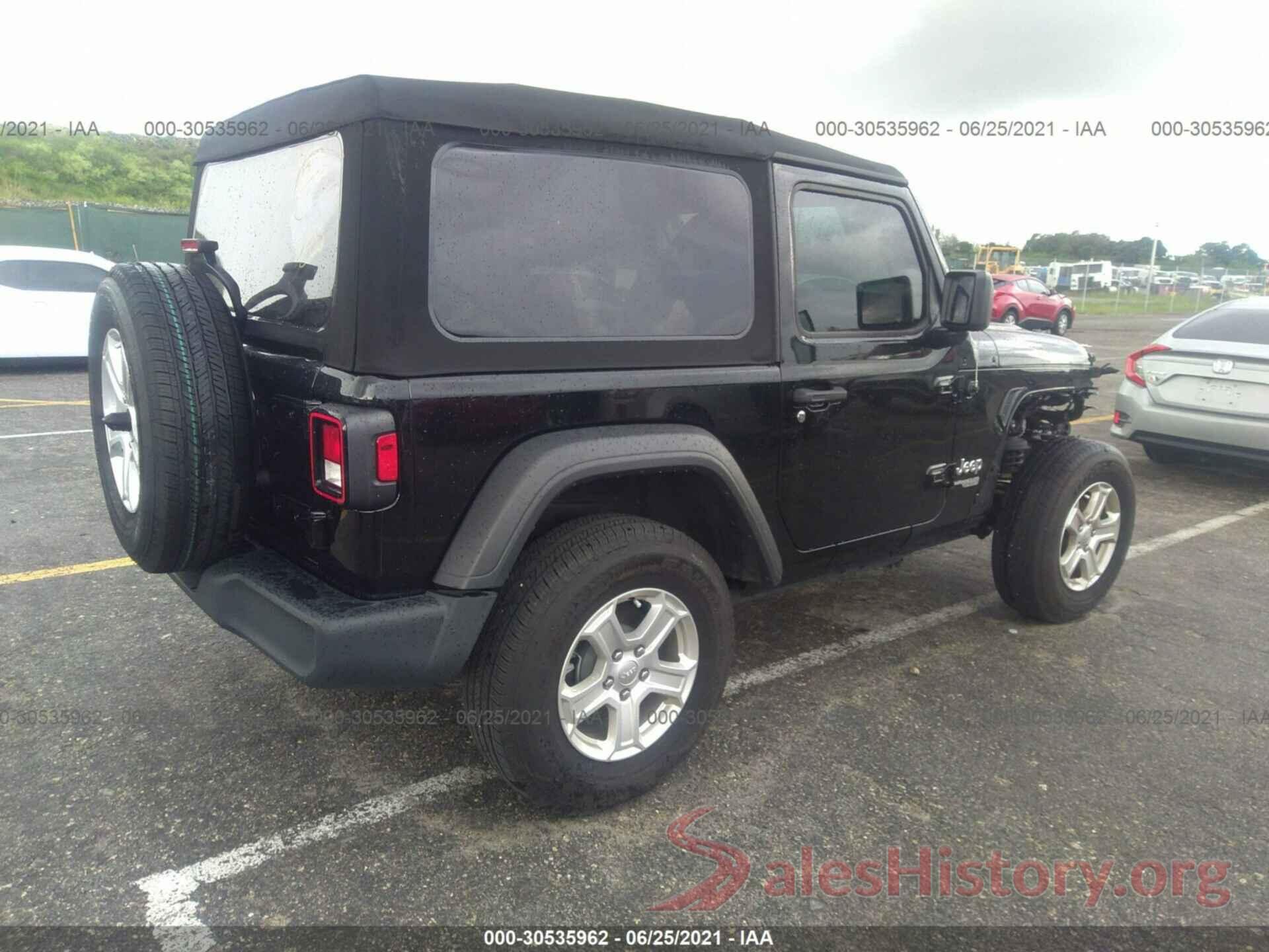 1C4GJXAN2LW227738 2020 JEEP WRANGLER