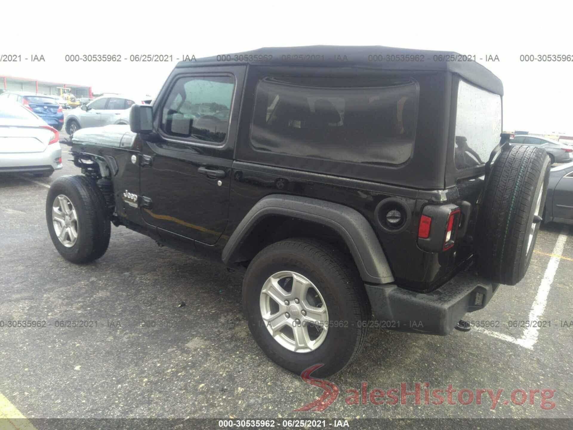 1C4GJXAN2LW227738 2020 JEEP WRANGLER