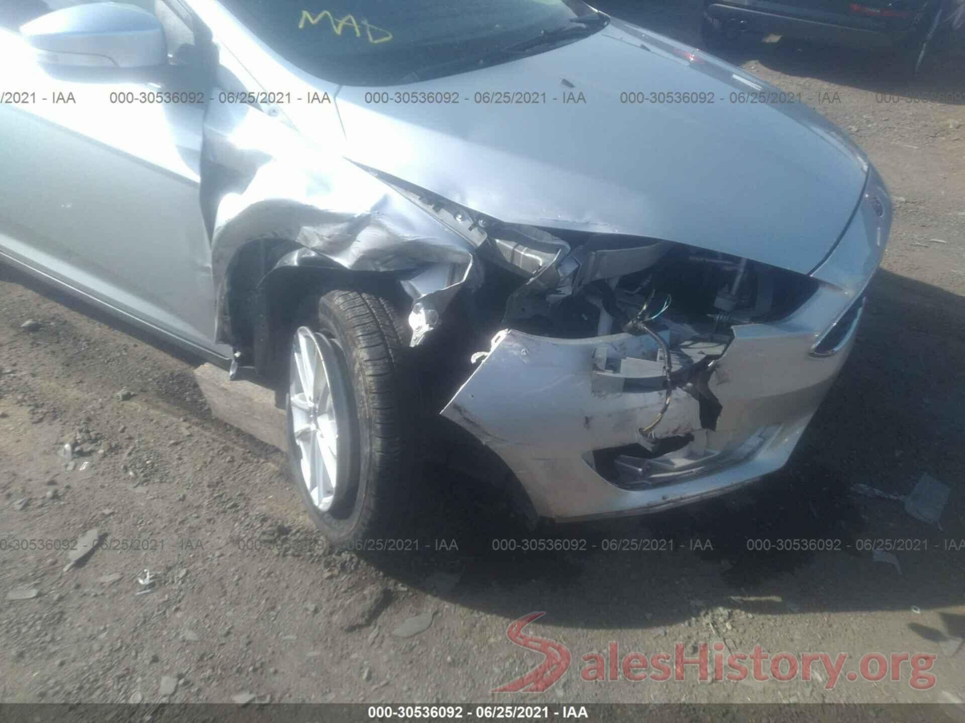 1FADP3F22GL338652 2016 FORD FOCUS