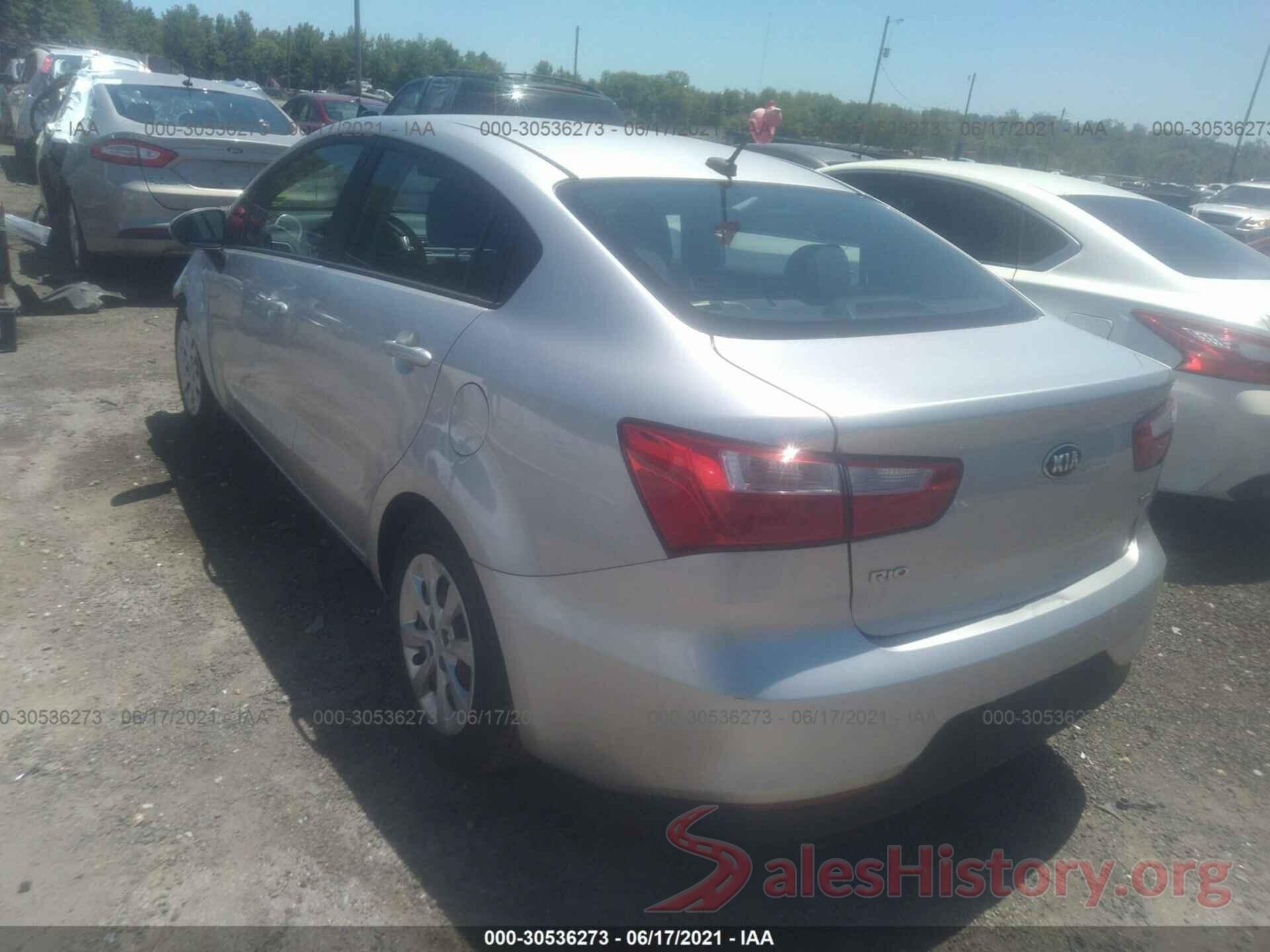 KNADM4A39G6544846 2016 KIA RIO