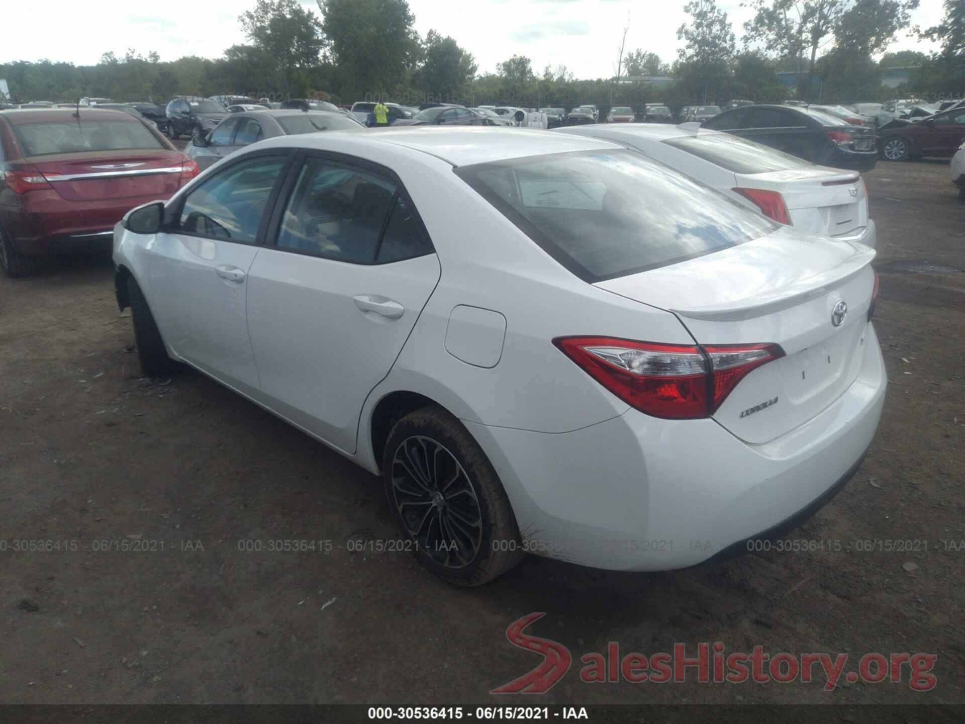 5YFBURHE1GP536411 2016 TOYOTA COROLLA