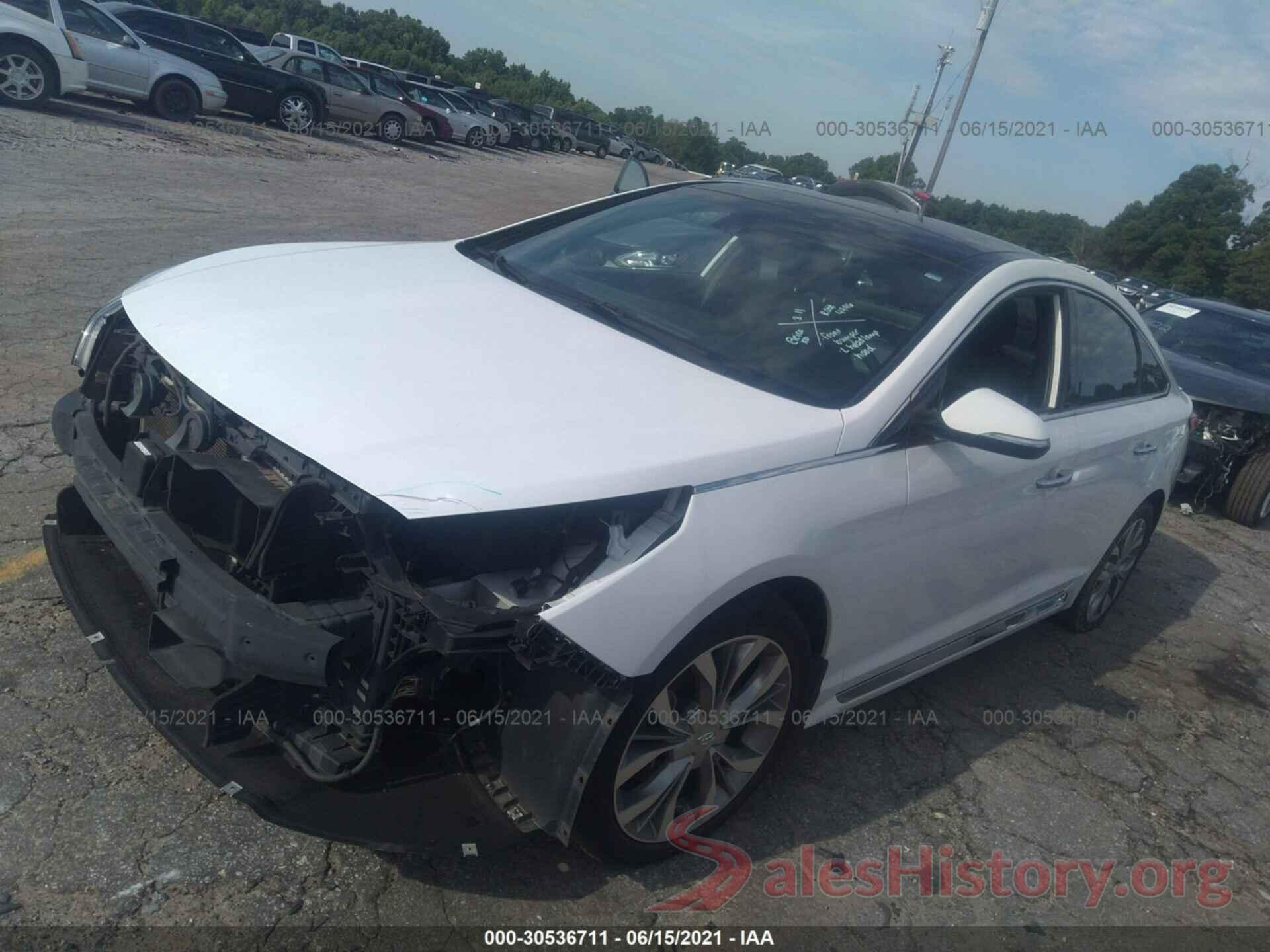 5NPE34AB4HH500987 2017 HYUNDAI SONATA