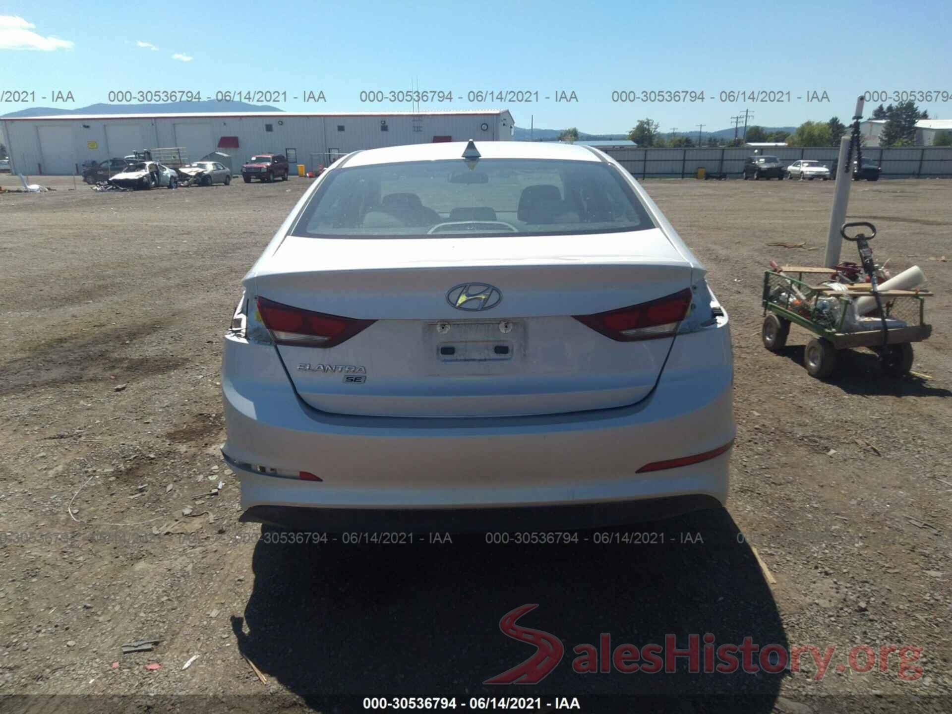 KMHD74LFXHU092206 2017 HYUNDAI ELANTRA