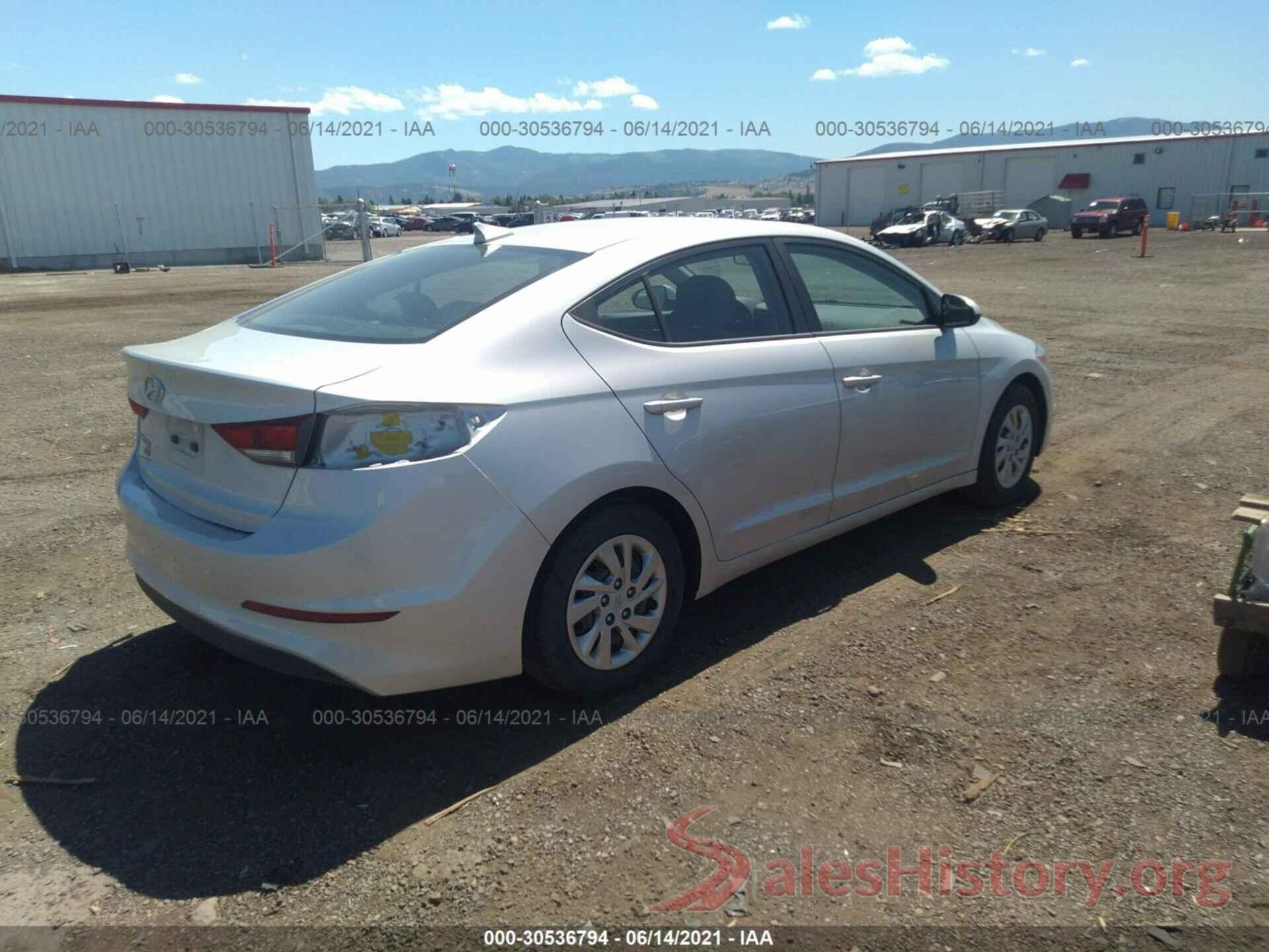 KMHD74LFXHU092206 2017 HYUNDAI ELANTRA