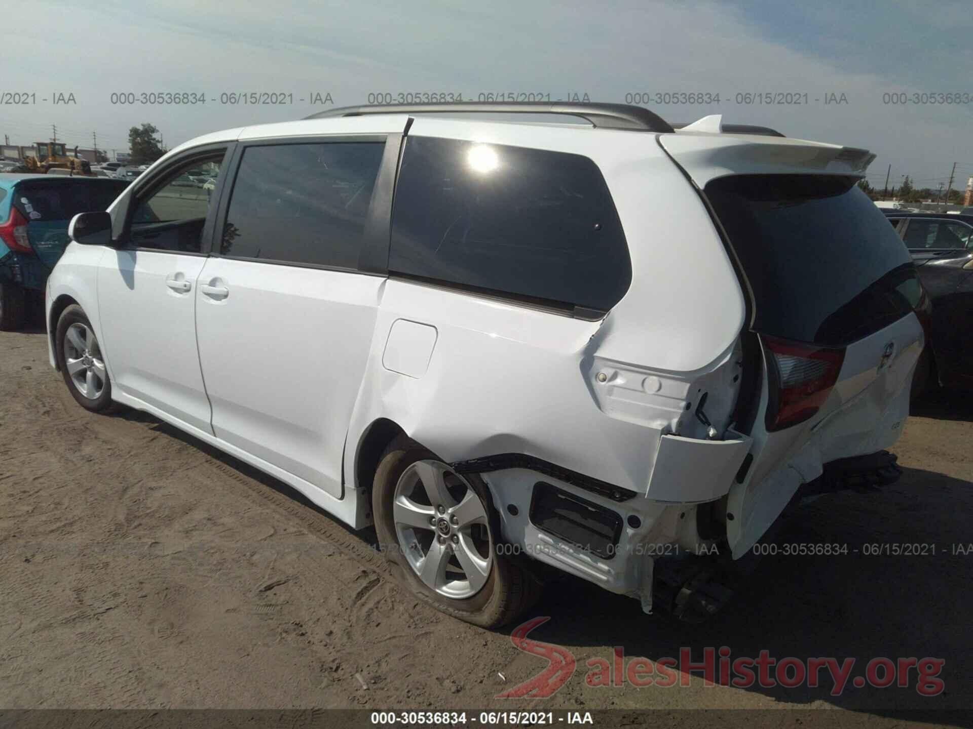 5TDKZ3DC2LS085977 2020 TOYOTA SIENNA