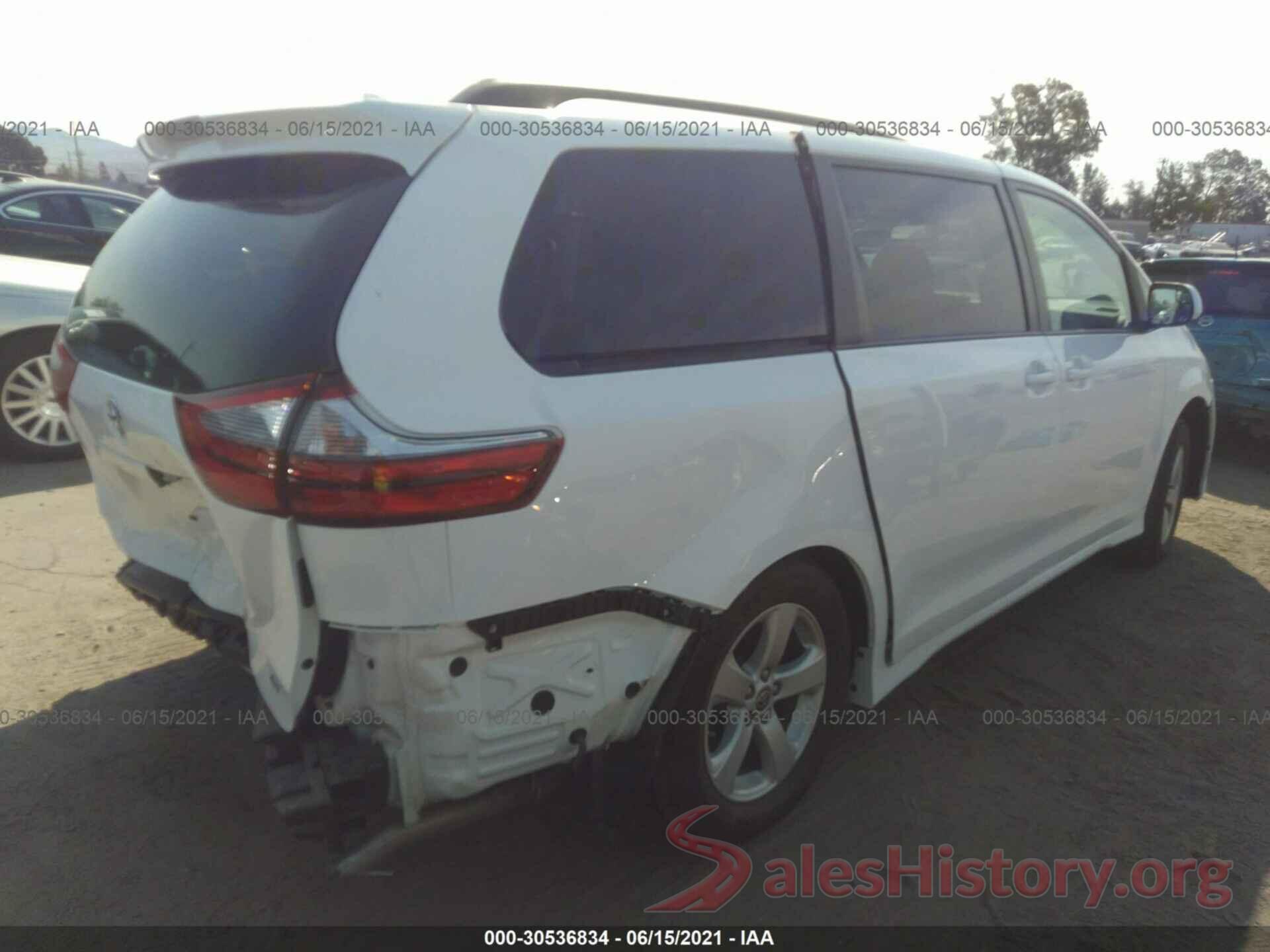 5TDKZ3DC2LS085977 2020 TOYOTA SIENNA