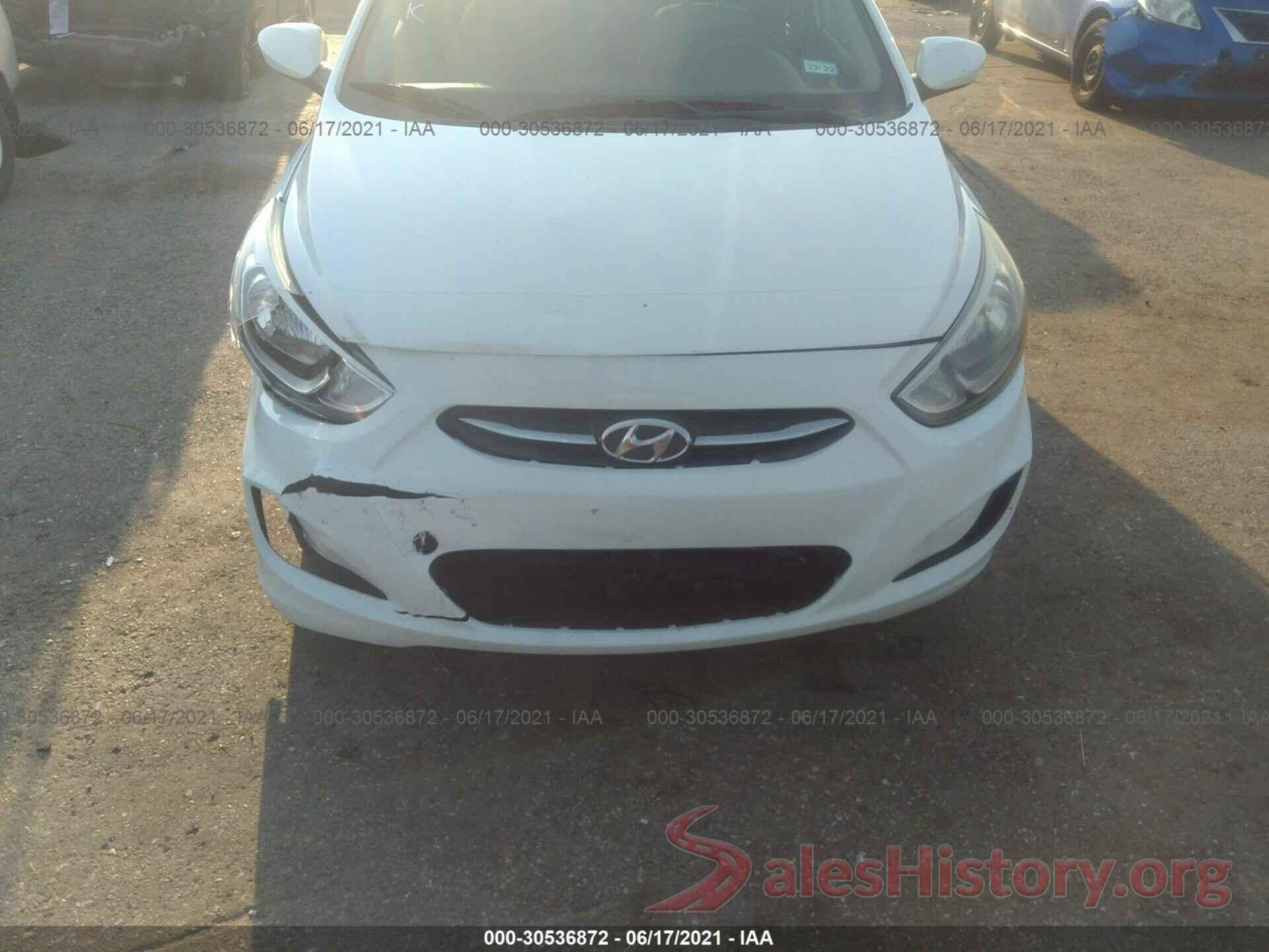 KMHCT4AE7GU159859 2016 HYUNDAI ACCENT