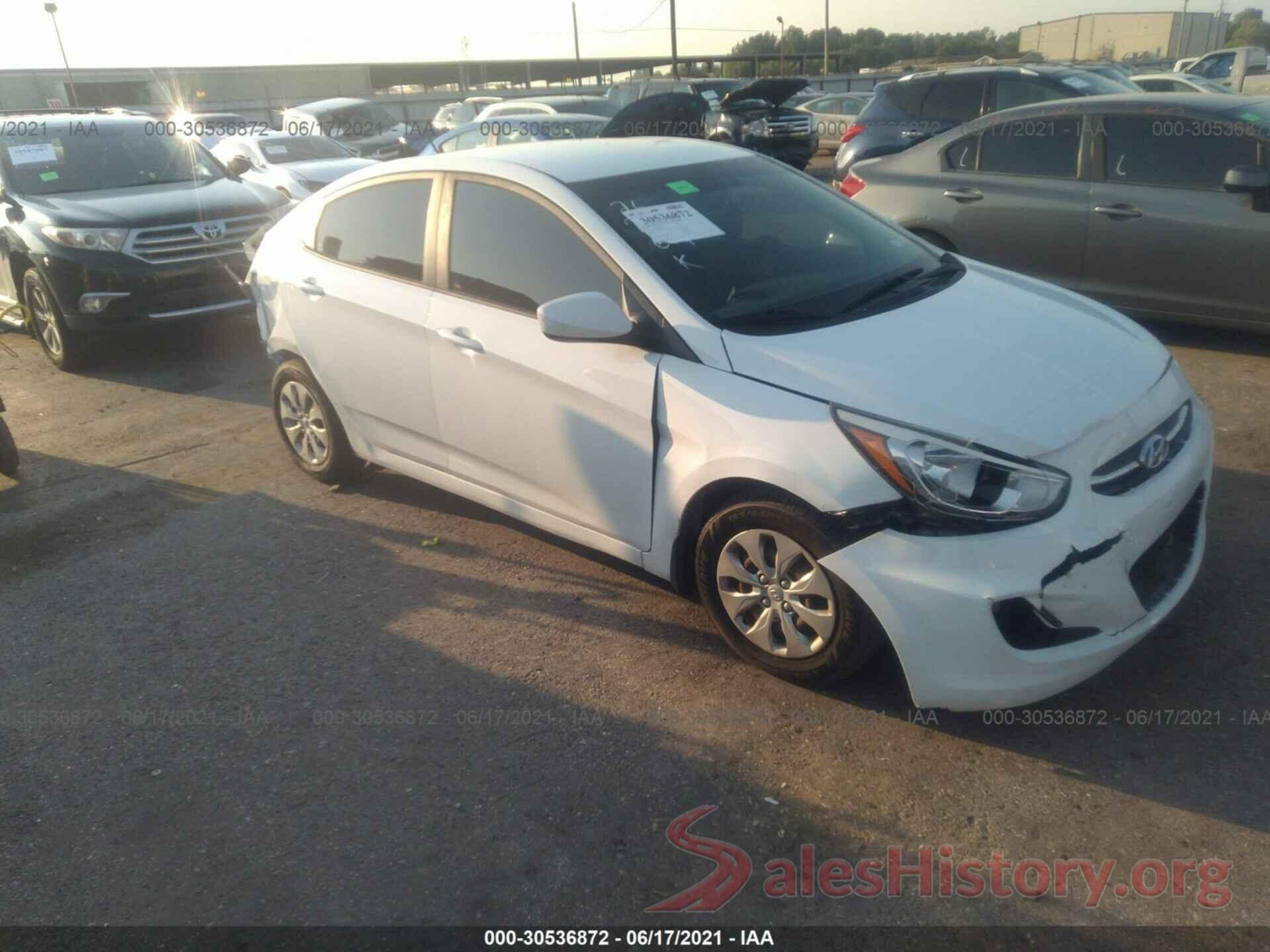 KMHCT4AE7GU159859 2016 HYUNDAI ACCENT