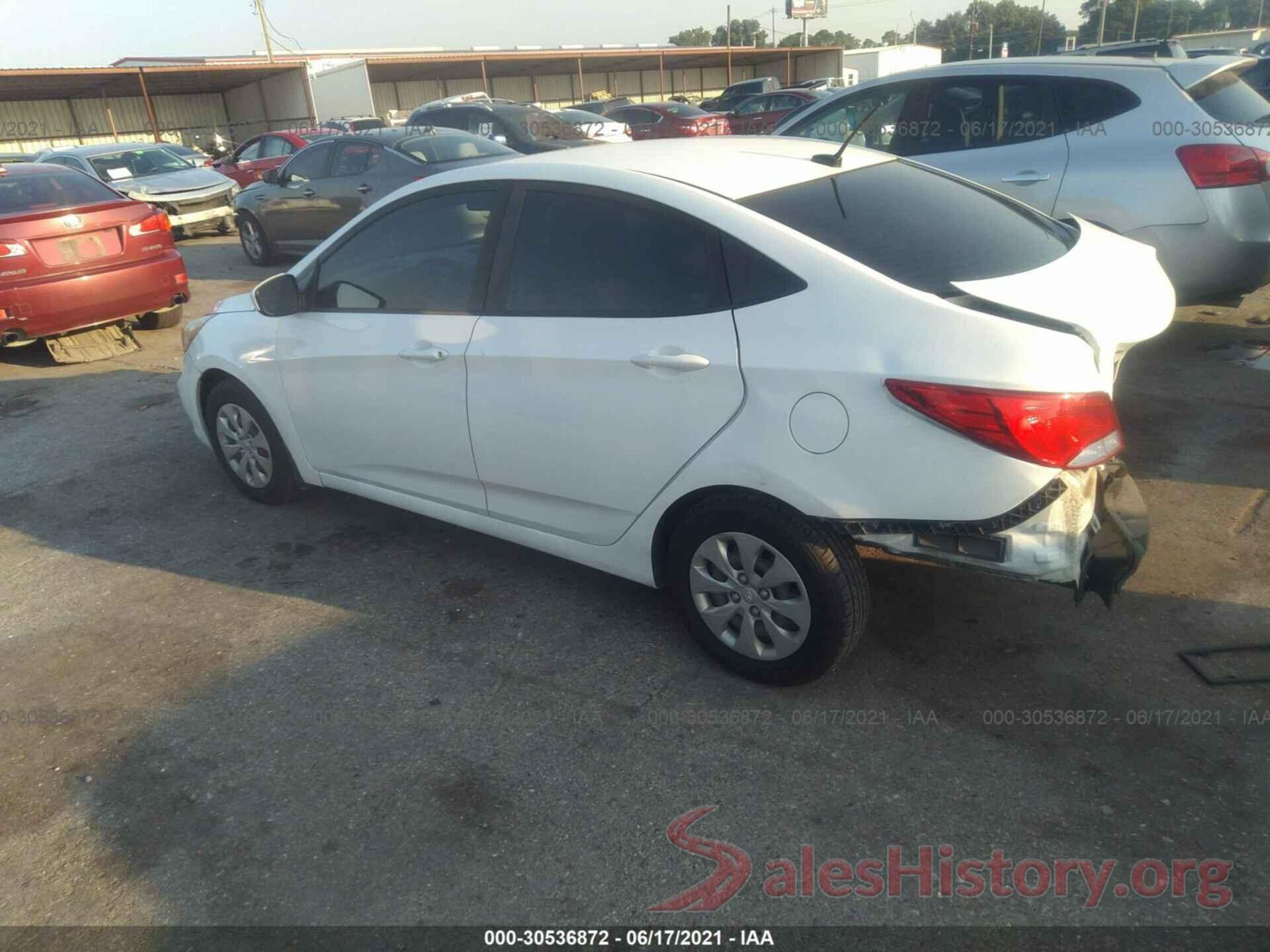 KMHCT4AE7GU159859 2016 HYUNDAI ACCENT