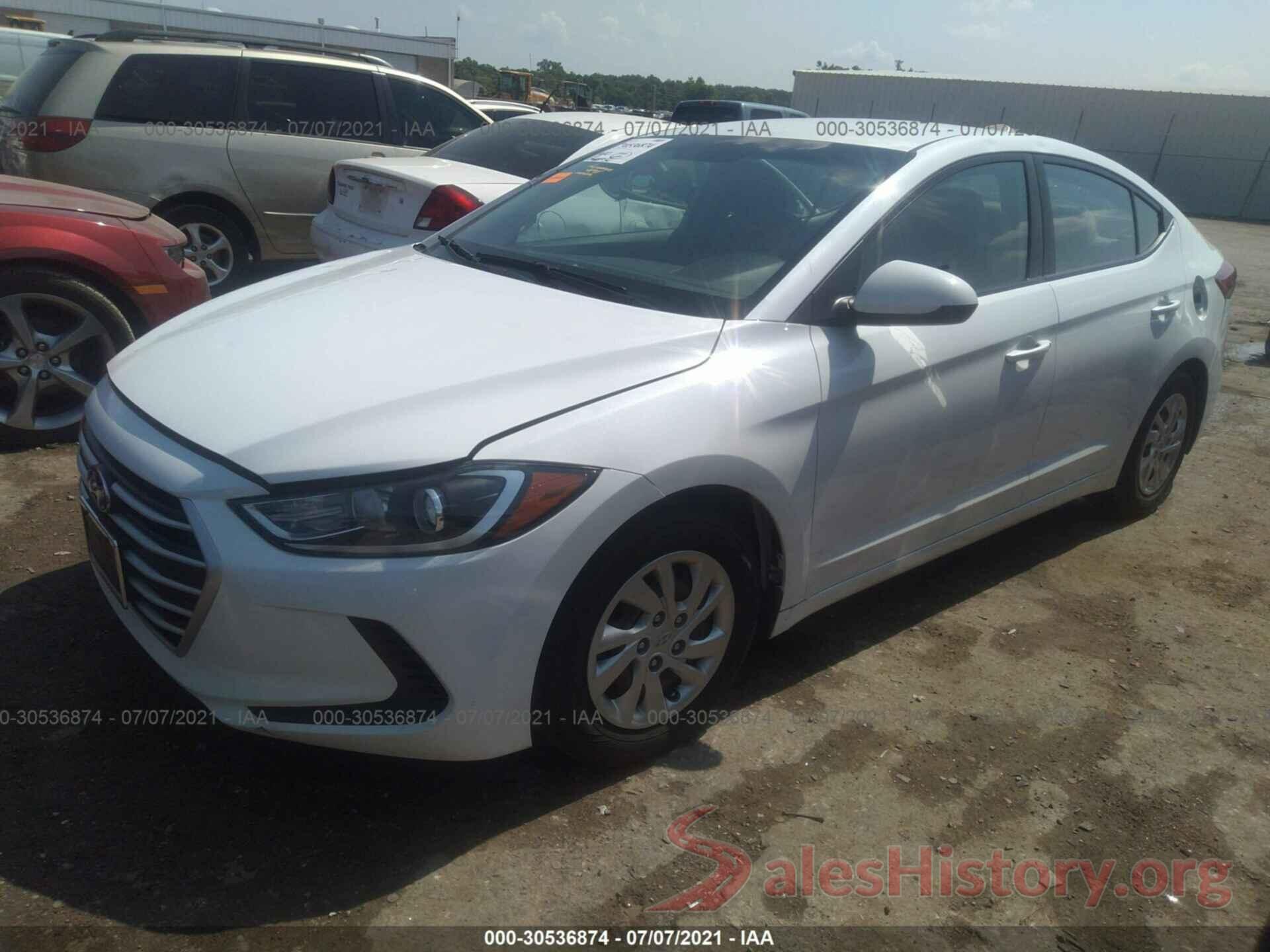 5NPD74LF0HH135742 2017 HYUNDAI ELANTRA