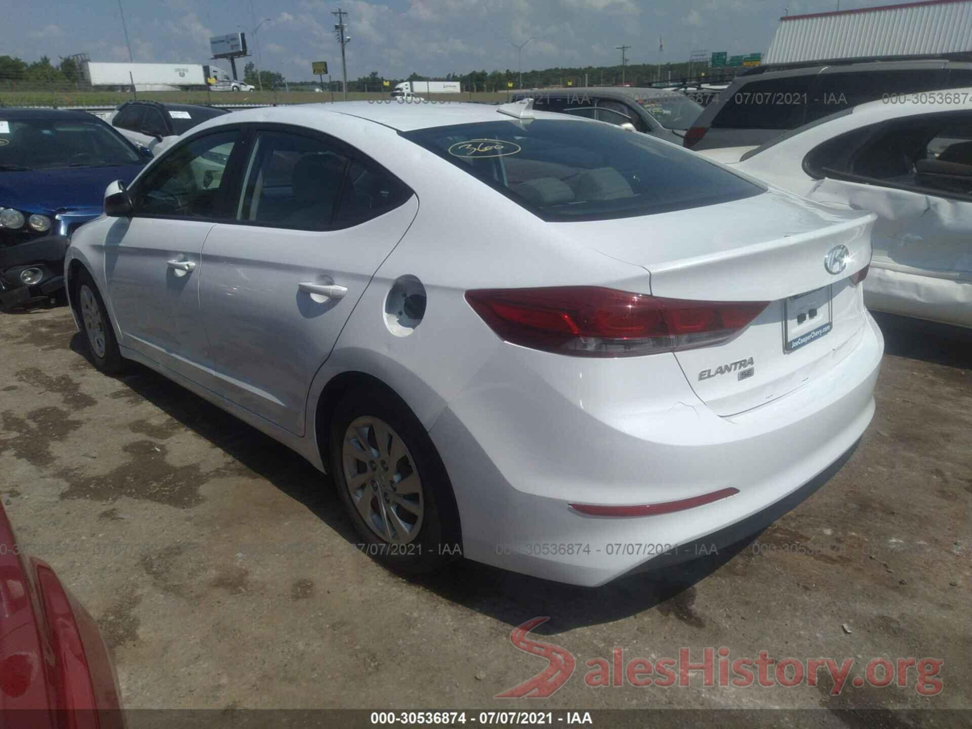 5NPD74LF0HH135742 2017 HYUNDAI ELANTRA