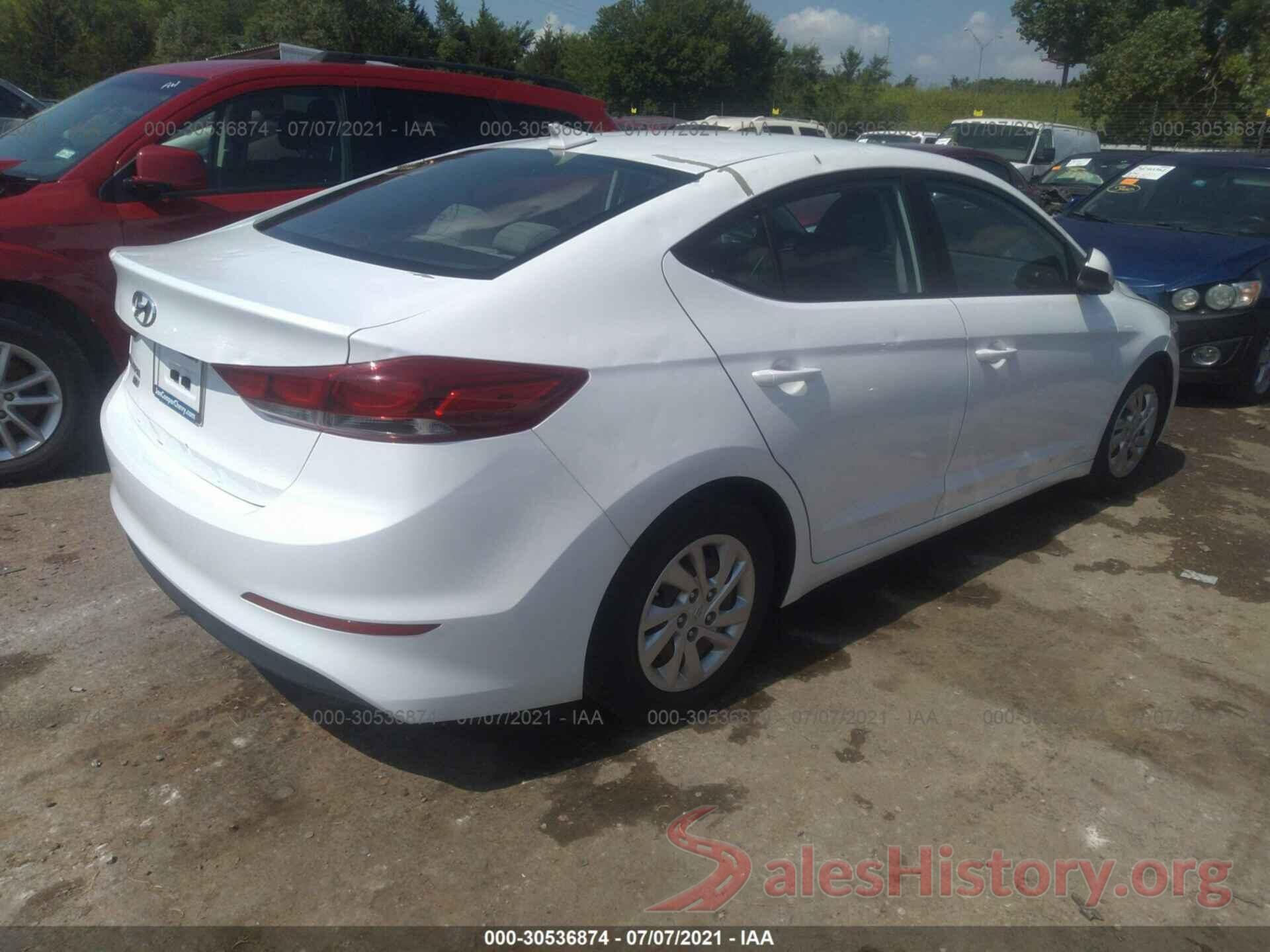 5NPD74LF0HH135742 2017 HYUNDAI ELANTRA