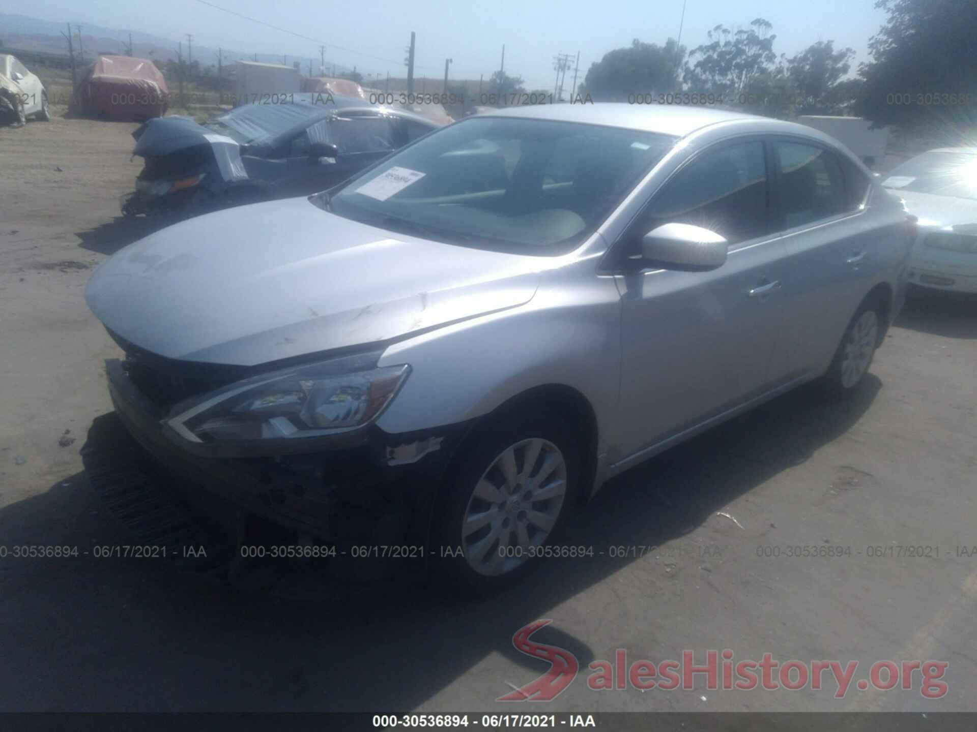 3N1AB7AP8HY338172 2017 NISSAN SENTRA