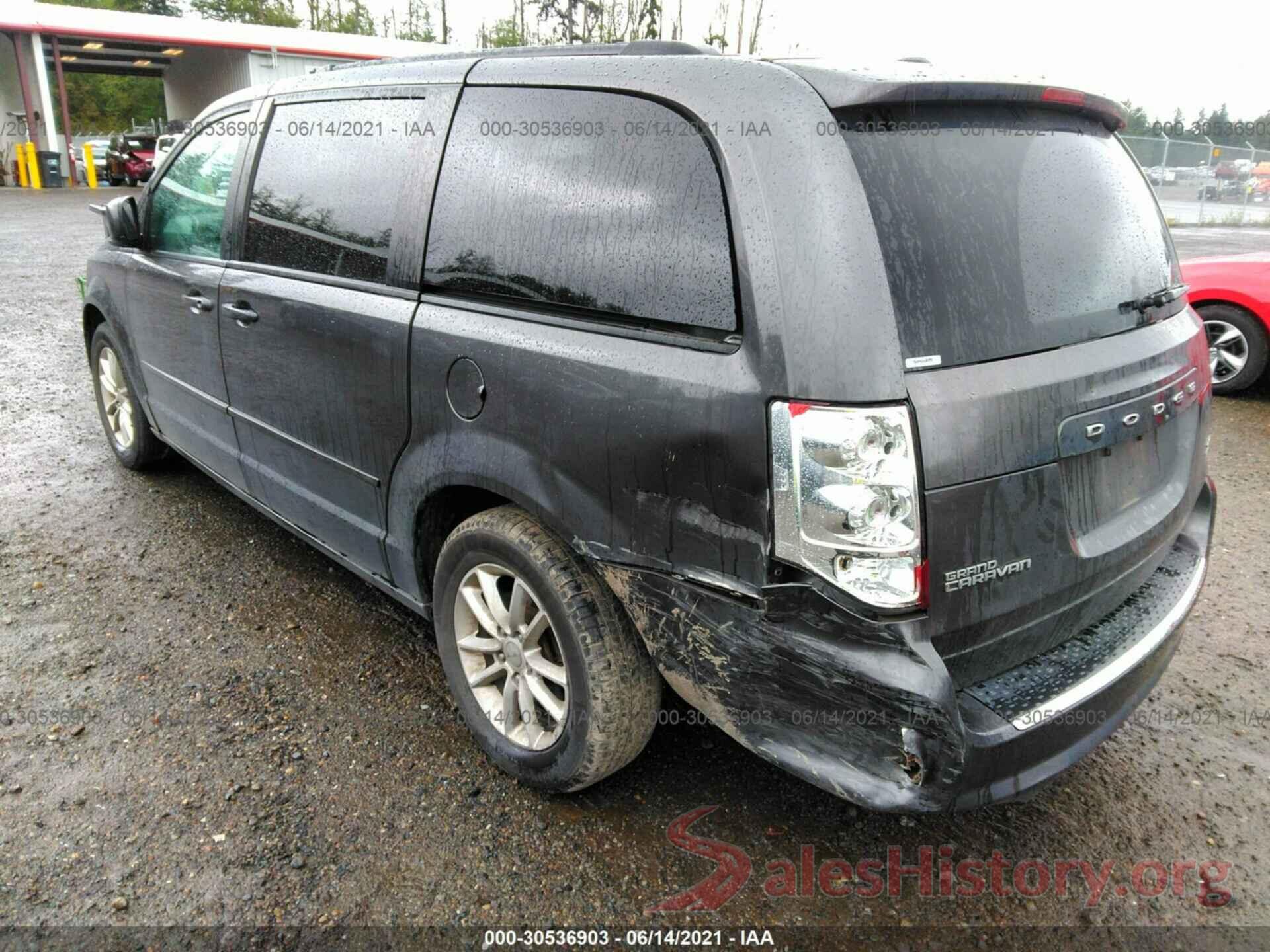 2C4RDGCGXGR181296 2016 DODGE GRAND CARAVAN