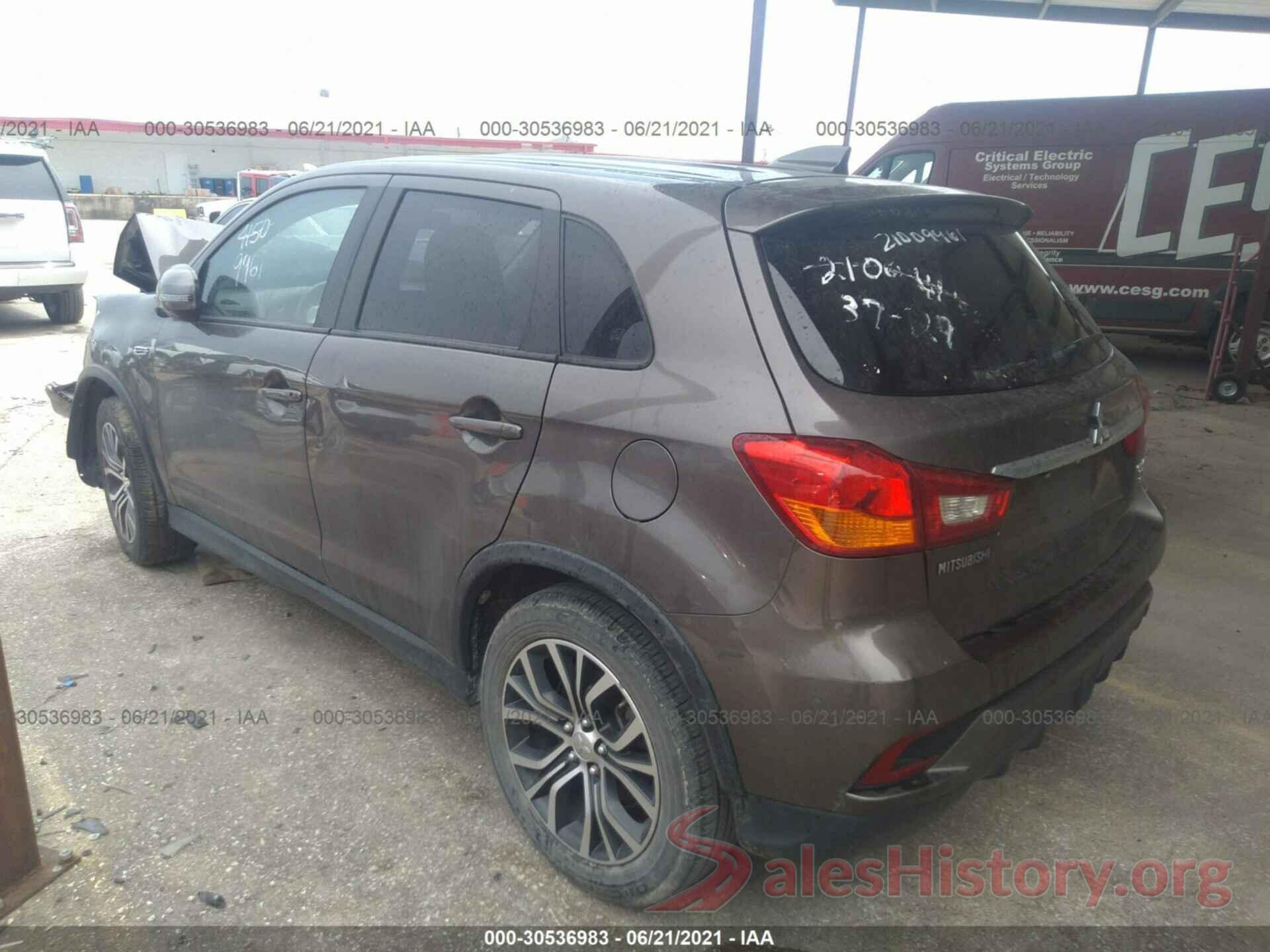 JA4AP4AU7KU018977 2019 MITSUBISHI OUTLANDER SPORT