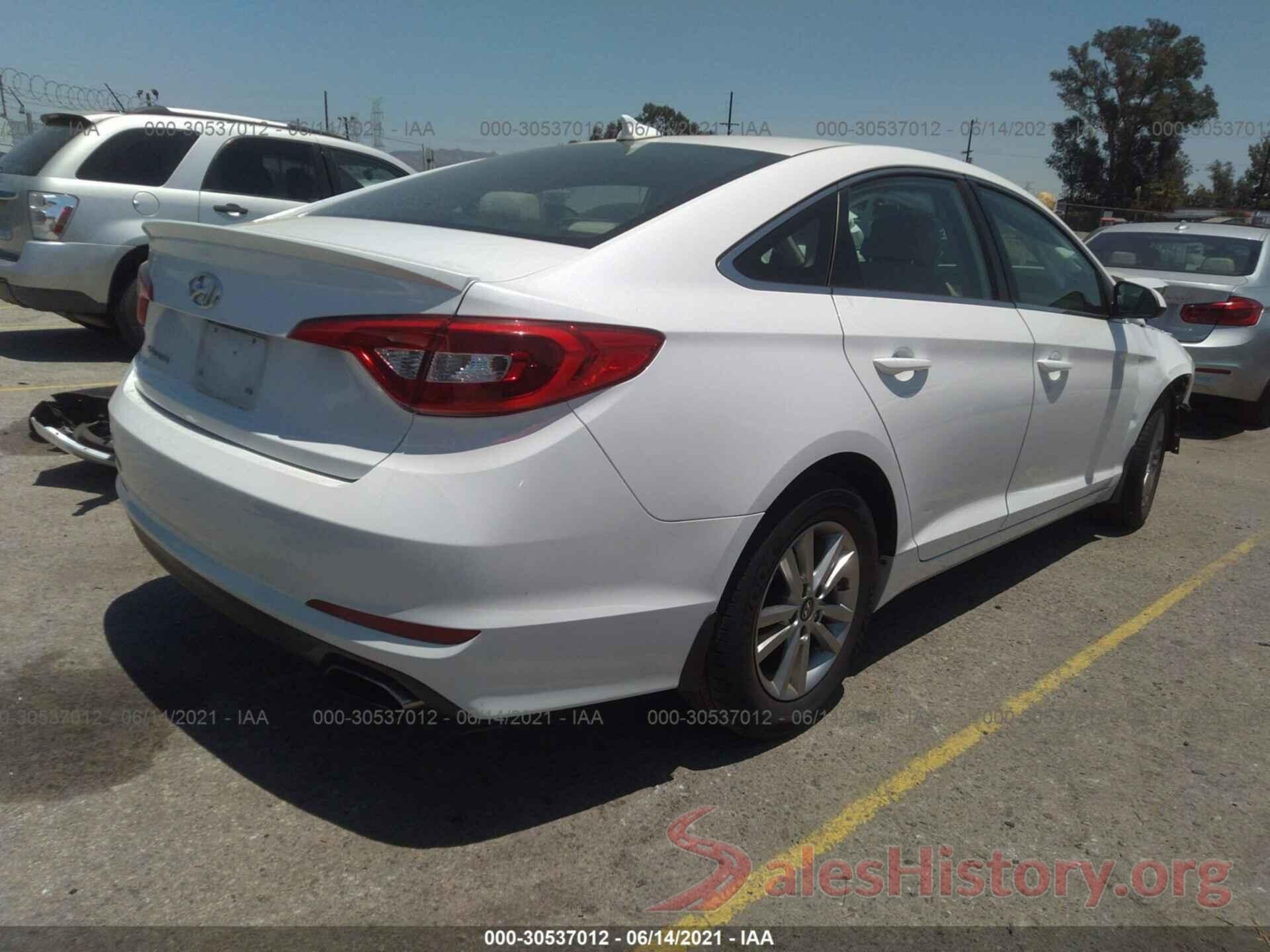 5NPE24AF5HH477600 2017 HYUNDAI SONATA