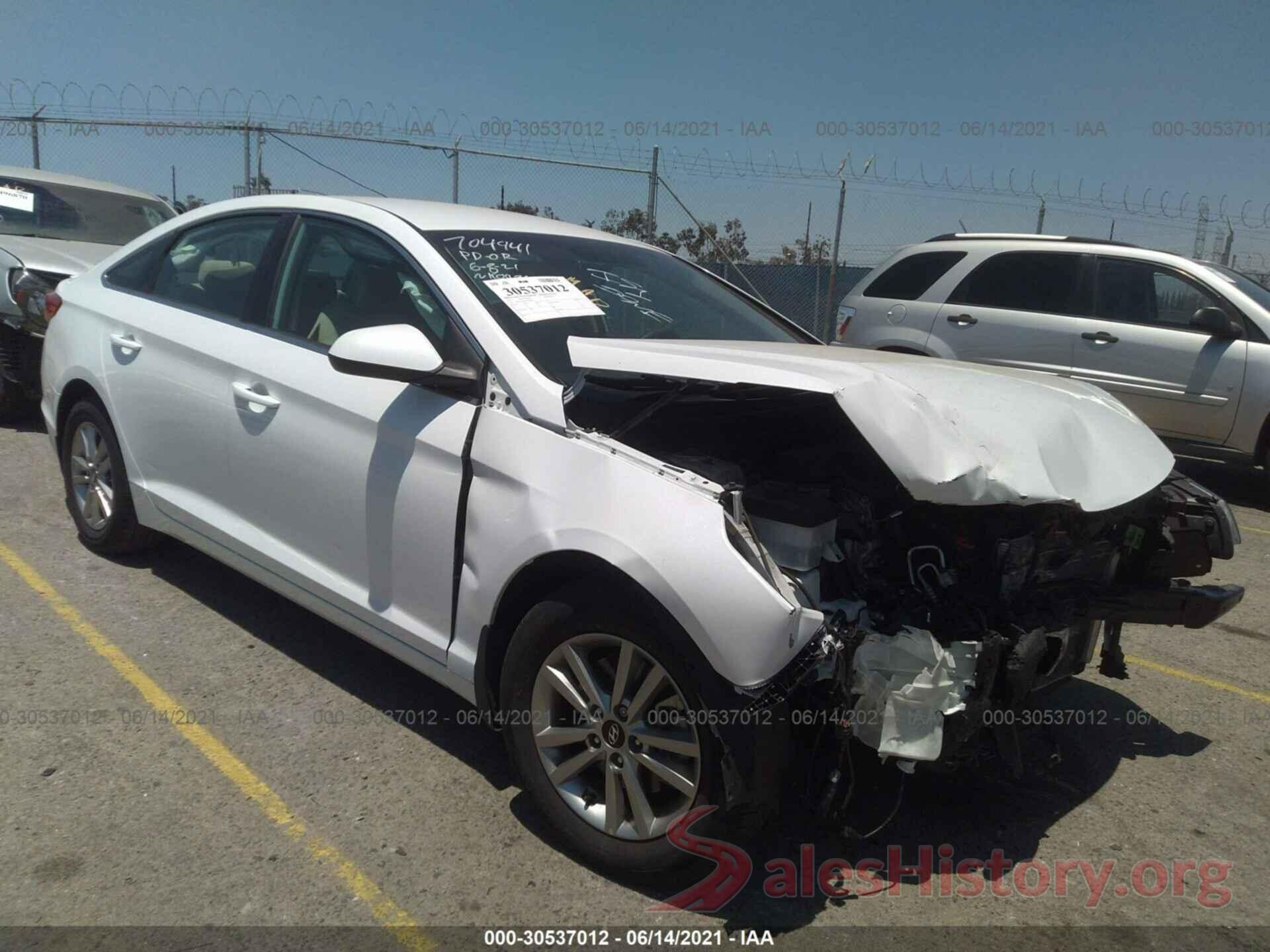 5NPE24AF5HH477600 2017 HYUNDAI SONATA