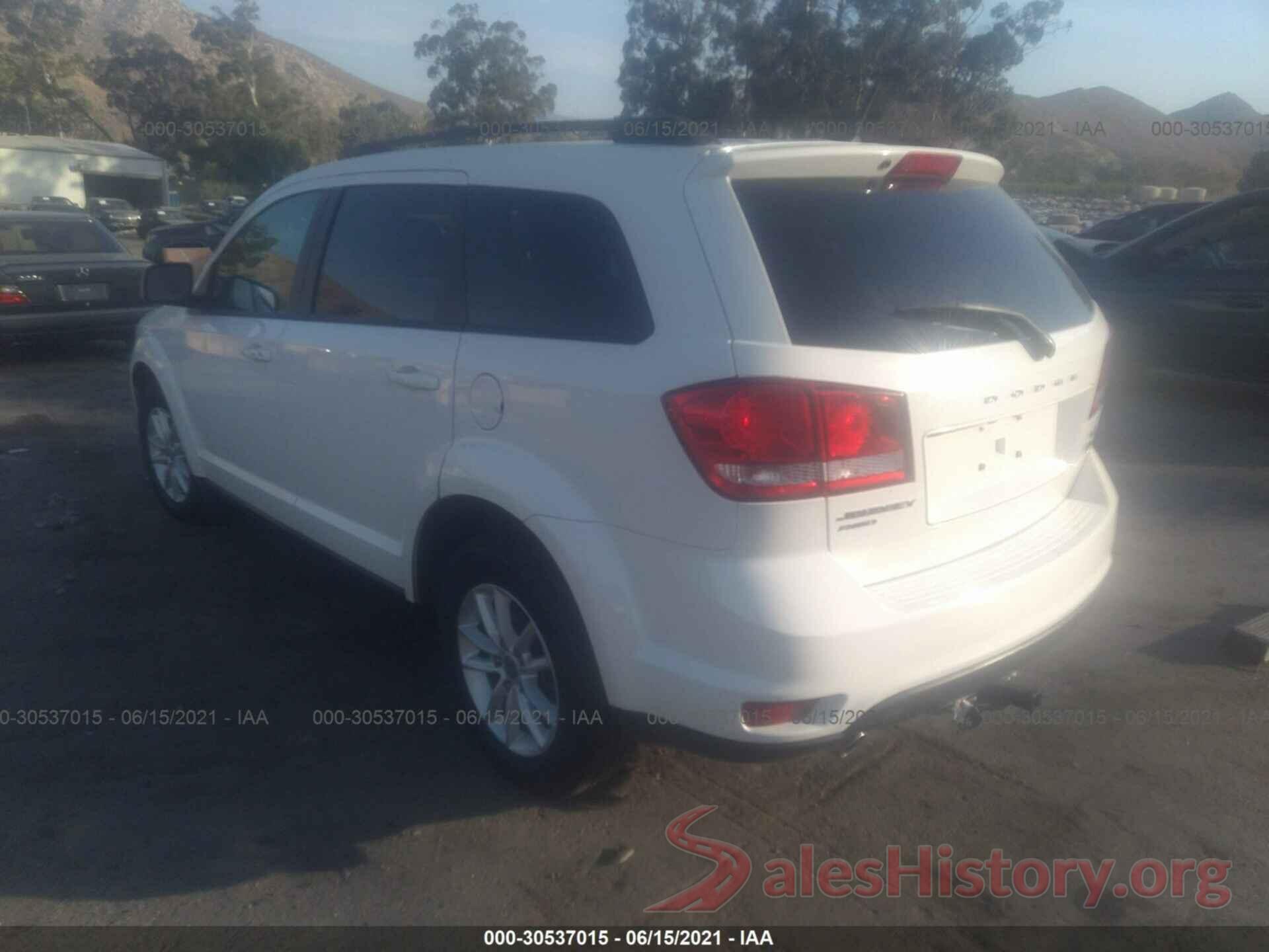 3C4PDCBGXGT206261 2016 DODGE JOURNEY