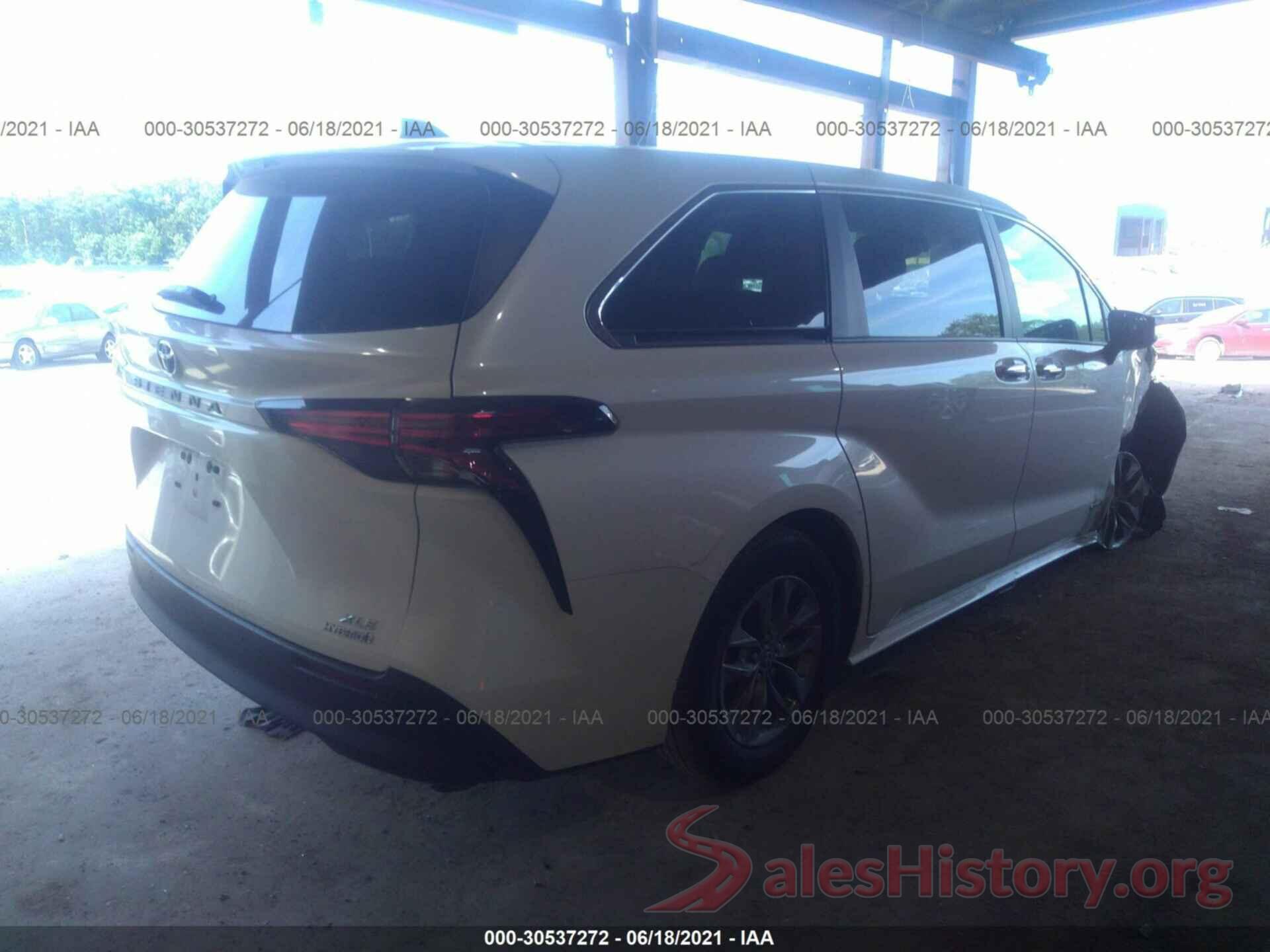 5TDYRKEC6MS007321 2021 TOYOTA SIENNA