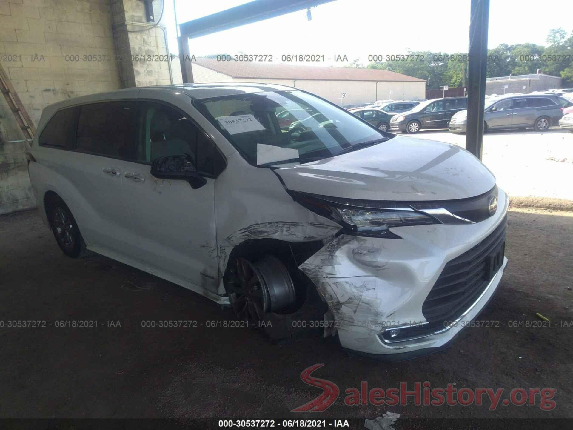 5TDYRKEC6MS007321 2021 TOYOTA SIENNA