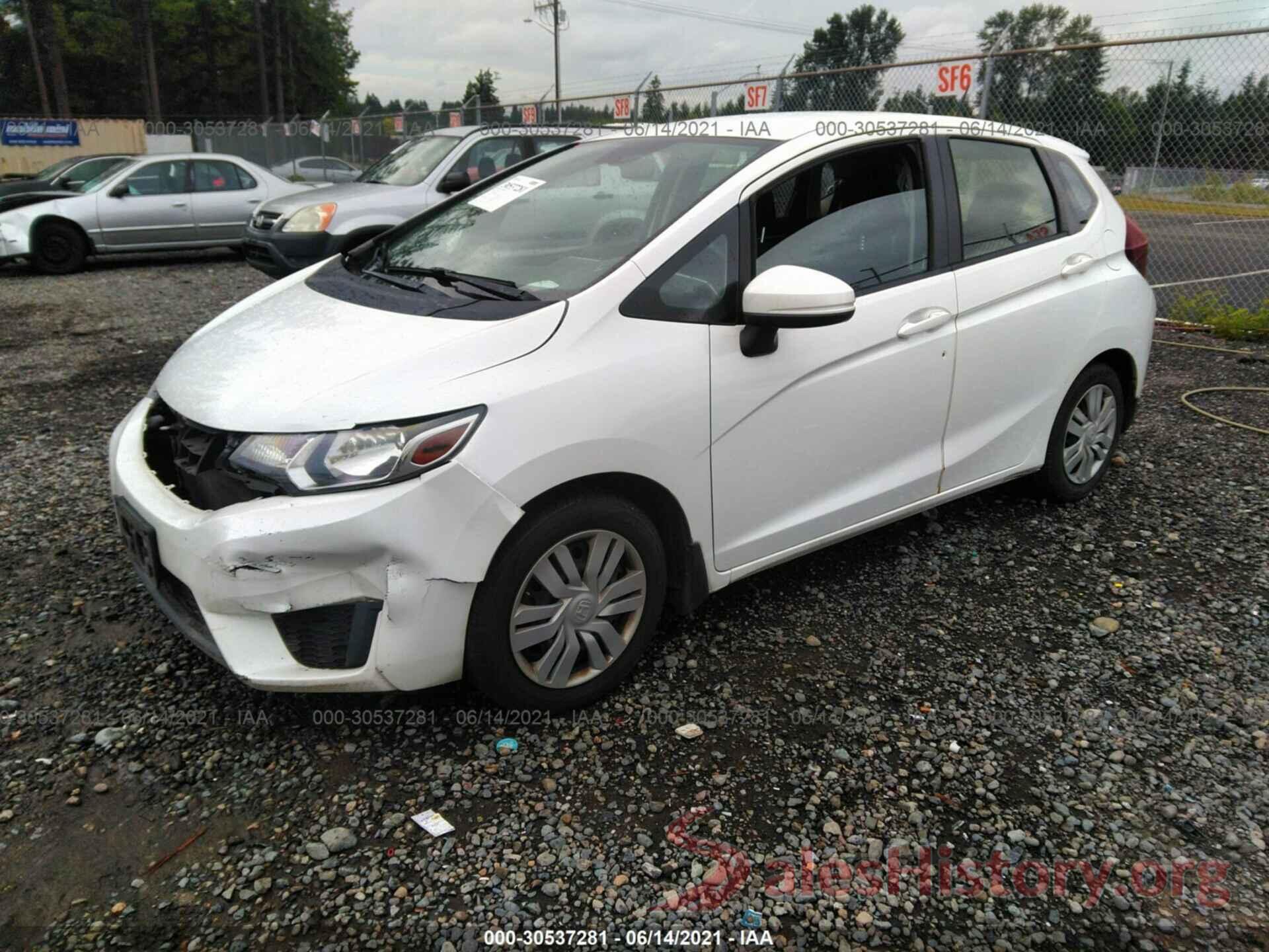 JHMGK5H5XGX011903 2016 HONDA FIT