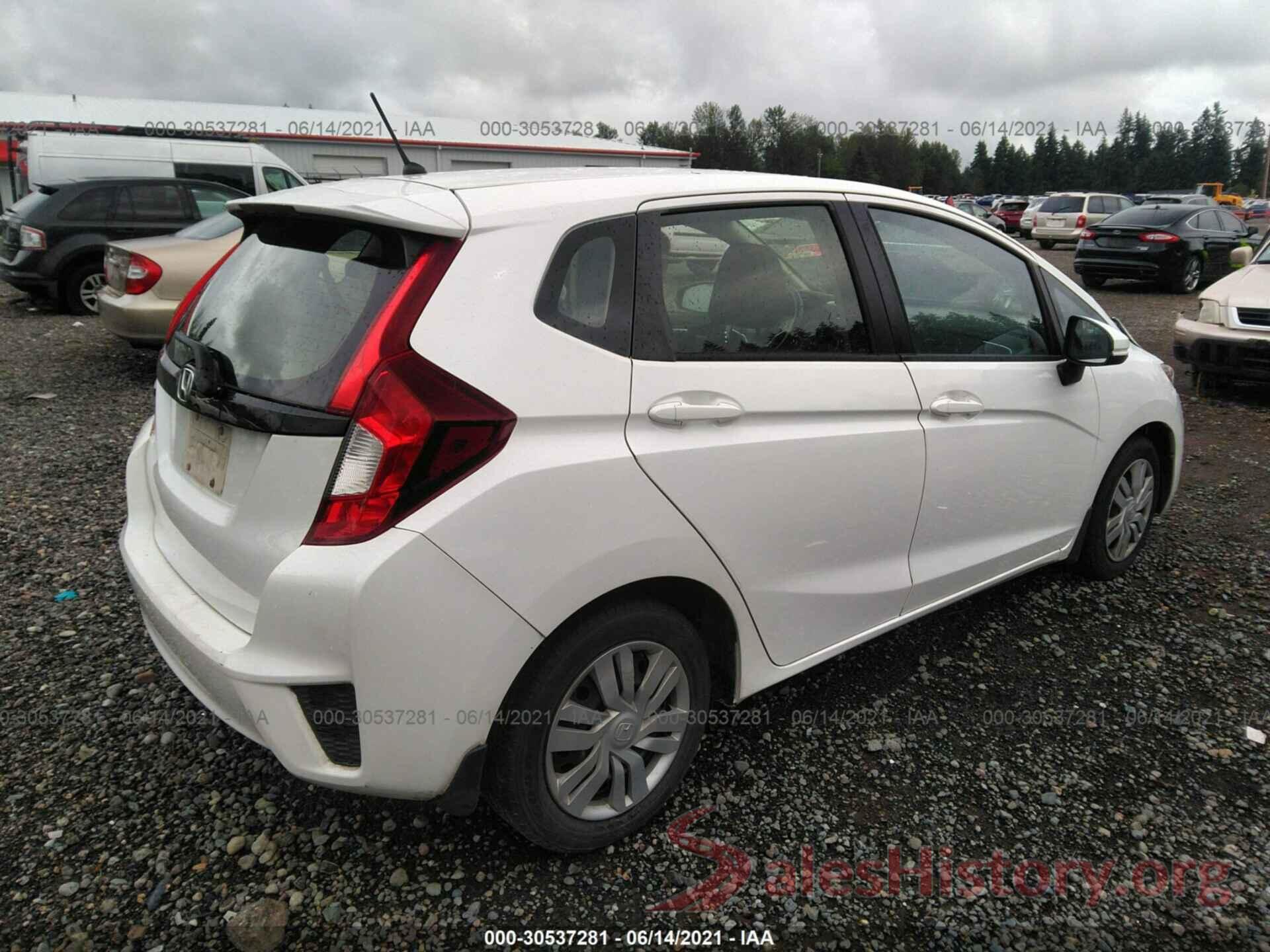 JHMGK5H5XGX011903 2016 HONDA FIT