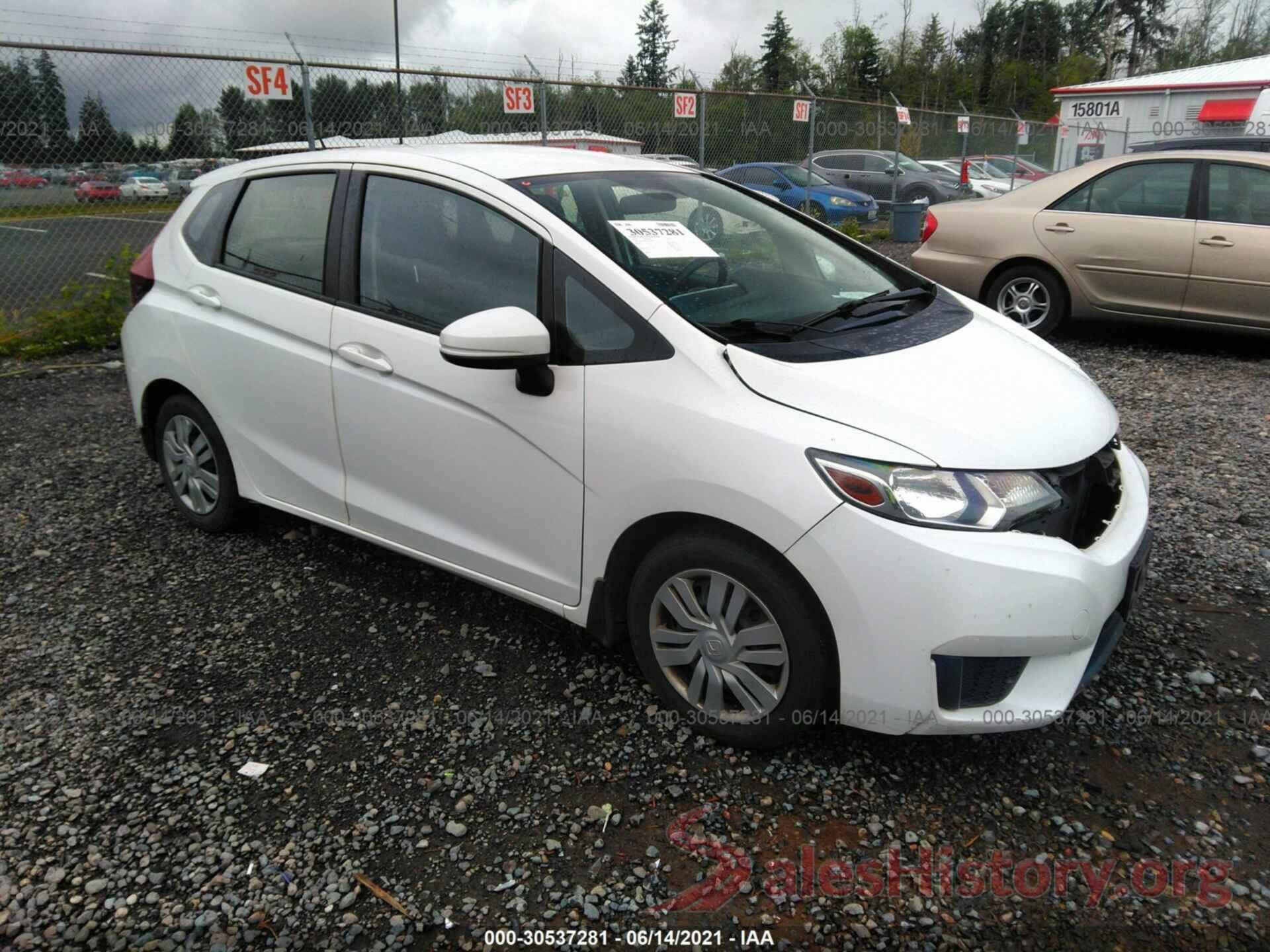 JHMGK5H5XGX011903 2016 HONDA FIT