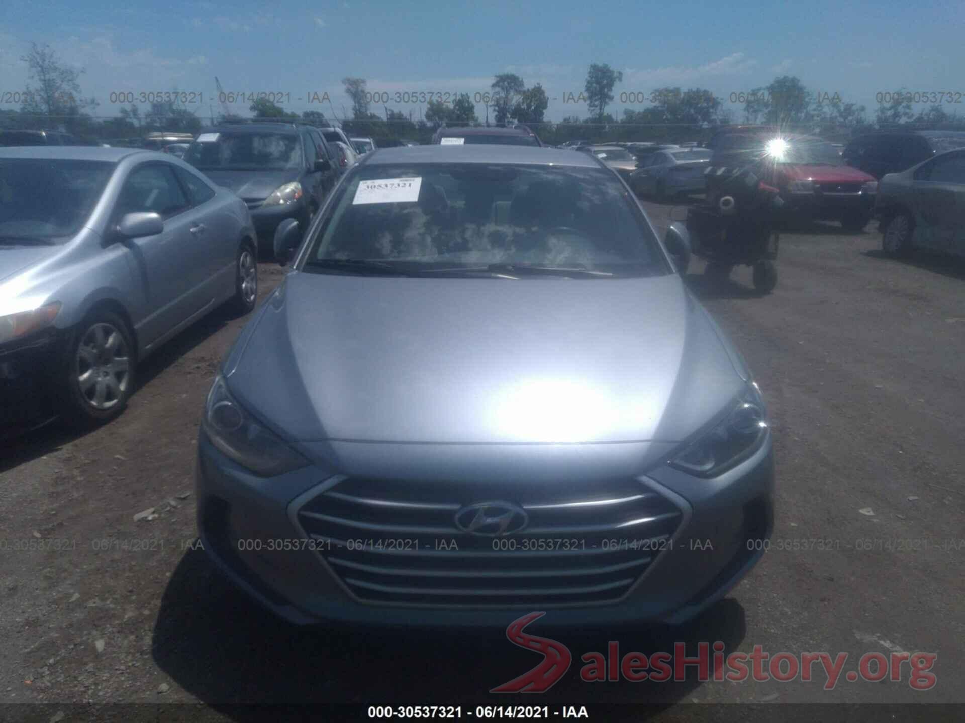 5NPD84LF4HH012510 2017 HYUNDAI ELANTRA