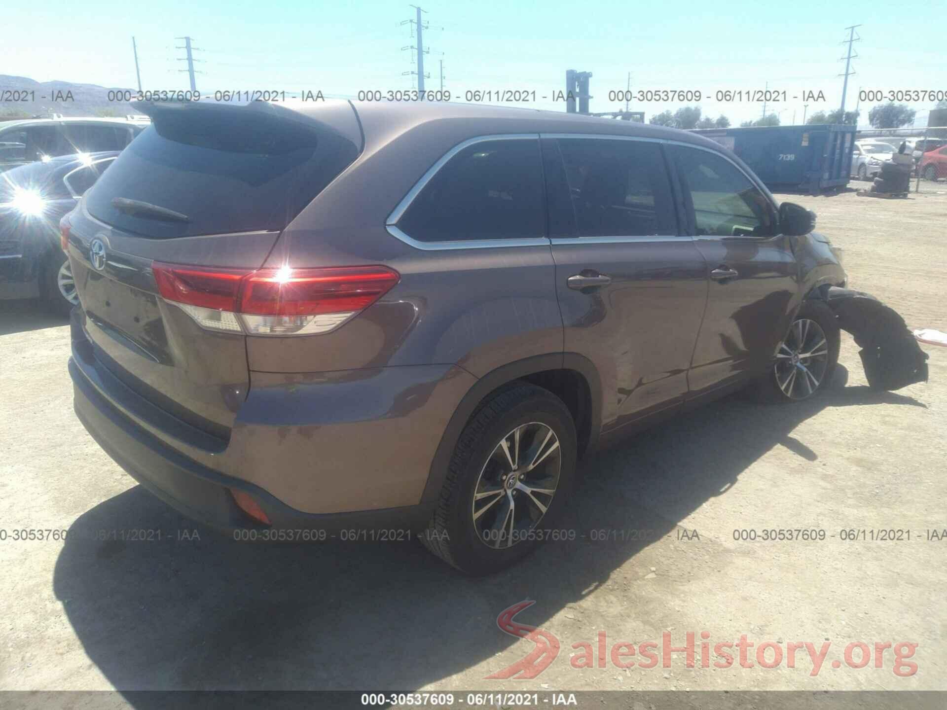 5TDZZRFH6HS211100 2017 TOYOTA HIGHLANDER