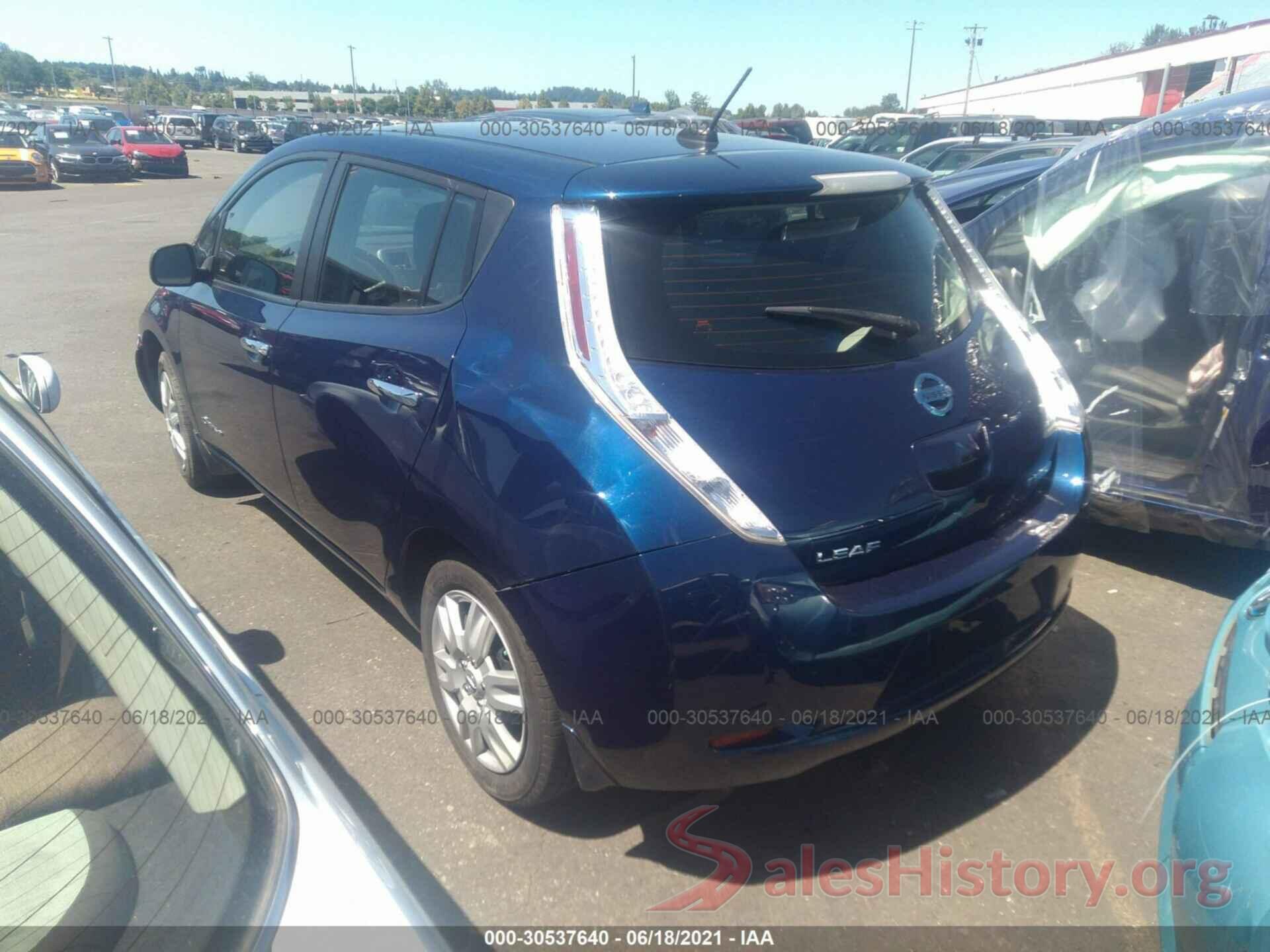 1N4BZ0CP0HC300533 2017 NISSAN LEAF