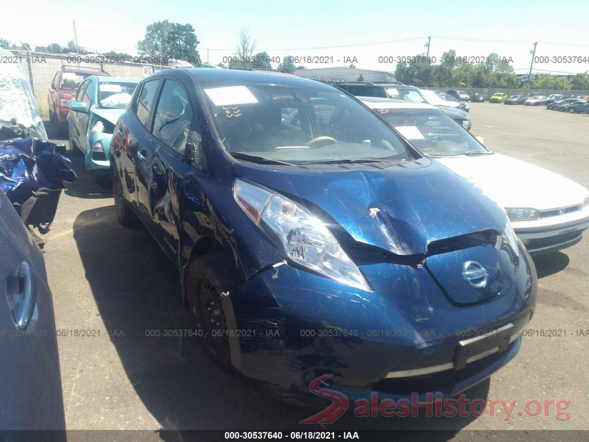 1N4BZ0CP0HC300533 2017 NISSAN LEAF