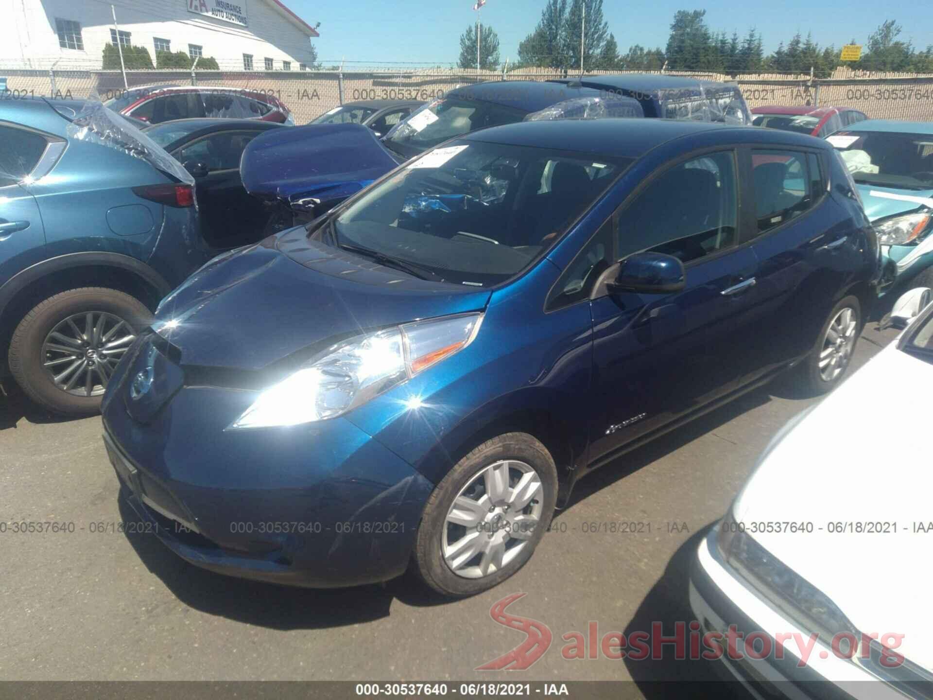 1N4BZ0CP0HC300533 2017 NISSAN LEAF