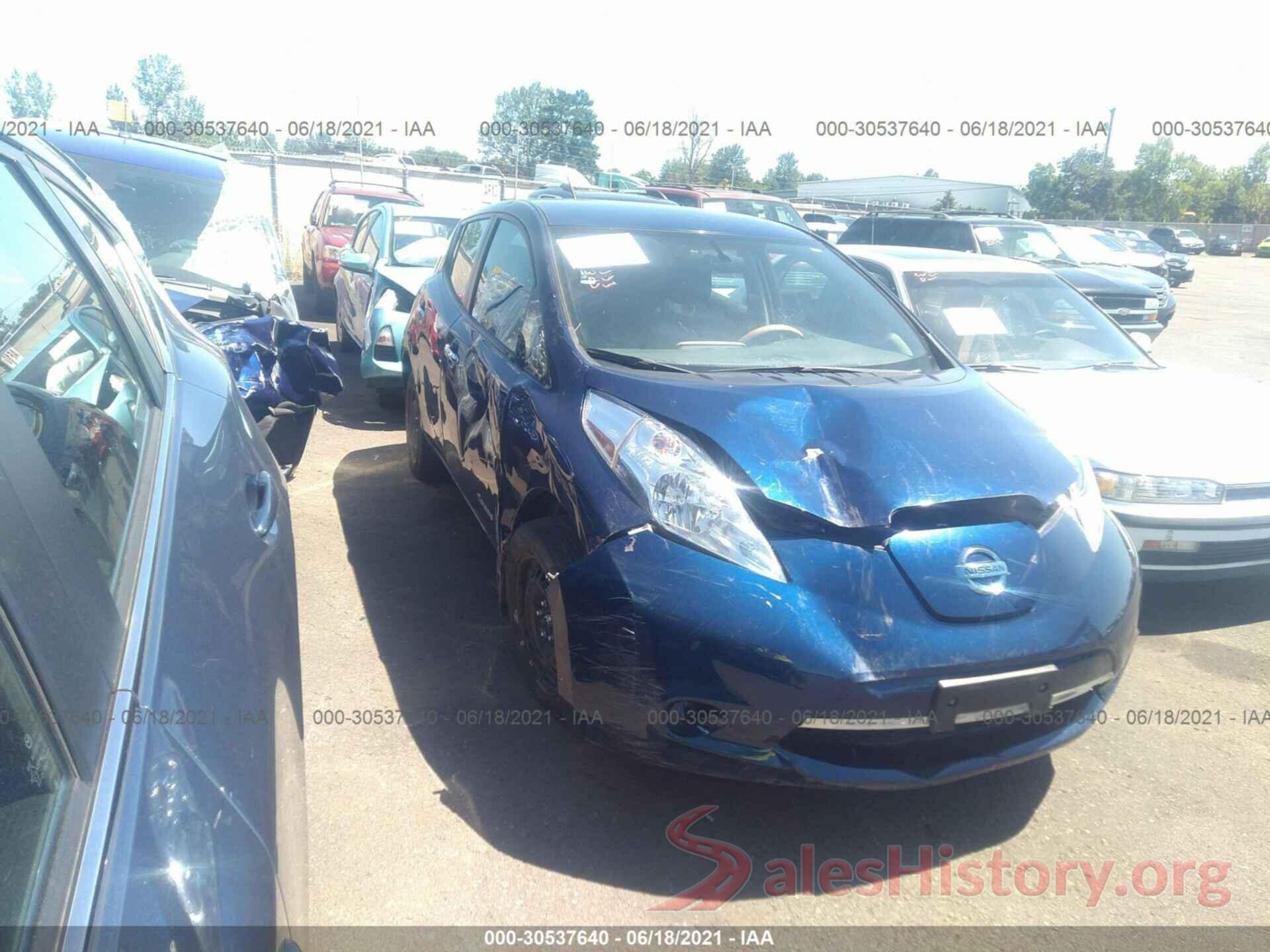 1N4BZ0CP0HC300533 2017 NISSAN LEAF