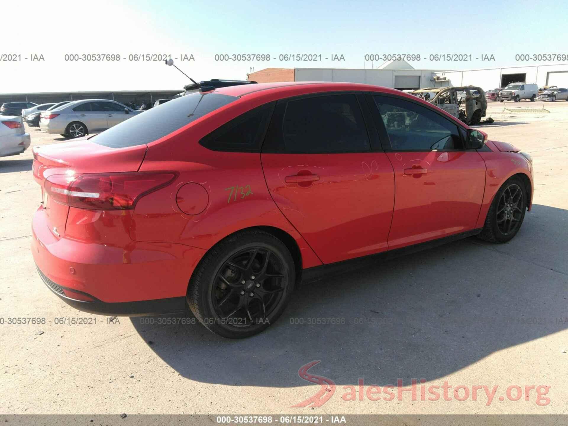 1FADP3F20GL378857 2016 FORD FOCUS