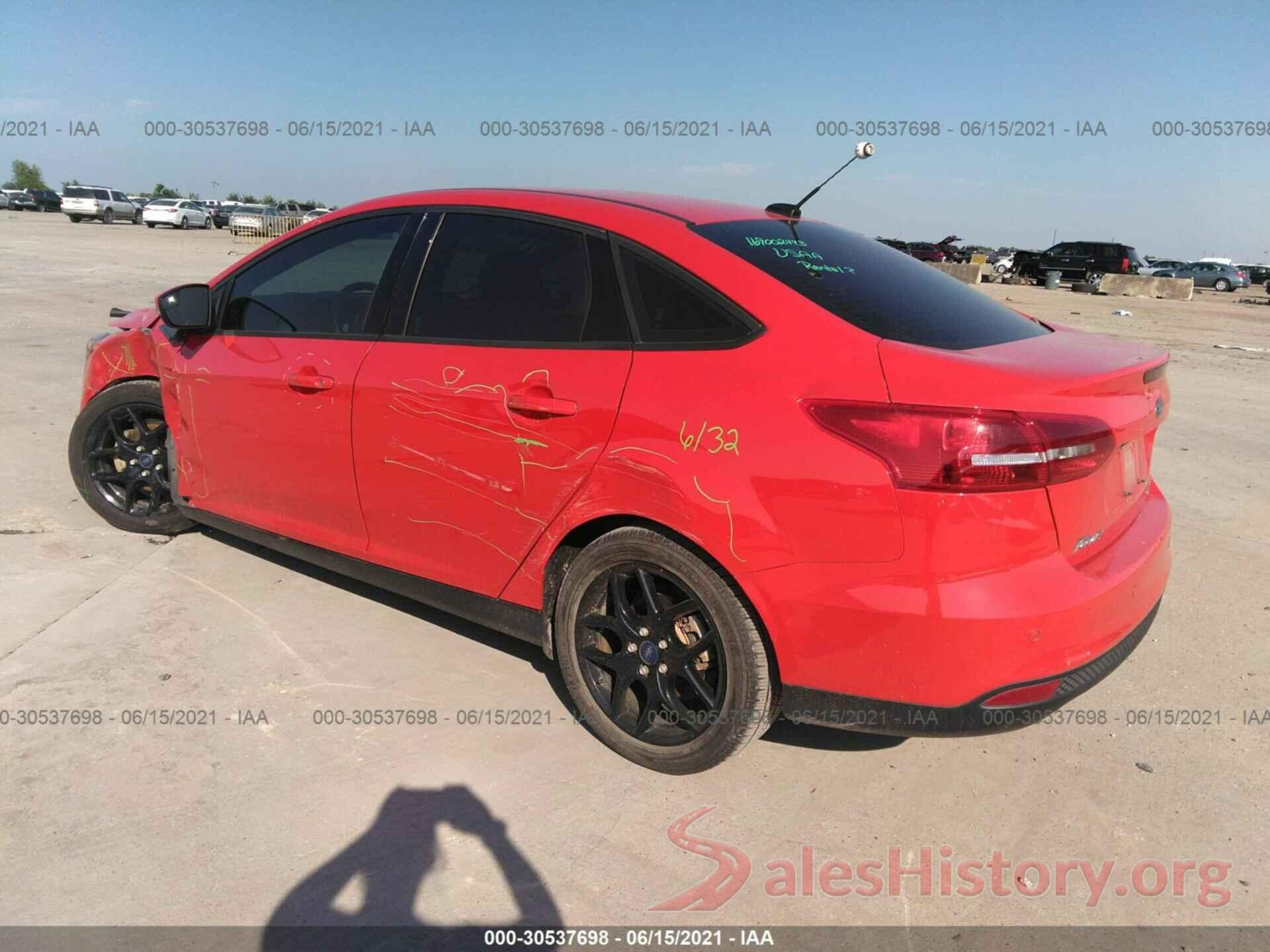 1FADP3F20GL378857 2016 FORD FOCUS